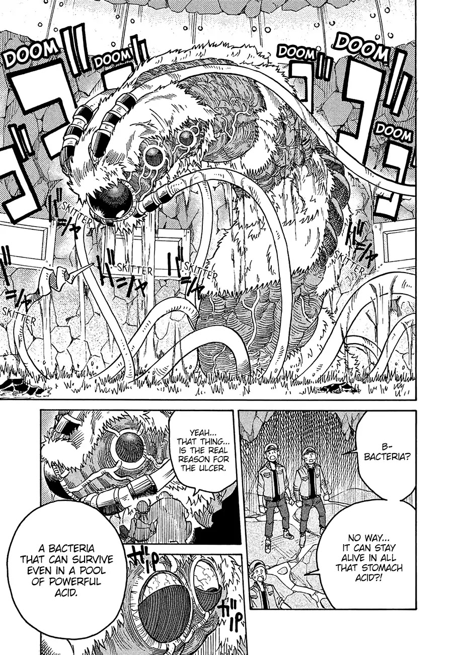 Hataraku Saibou BLACK Chapter 7 page 21 - Chapter 7: Stomach Ulcer, Friendship and Loss