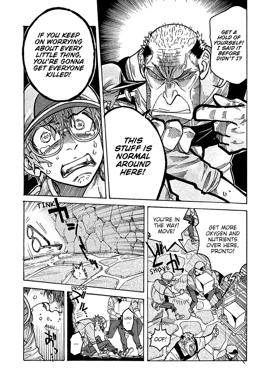 Hataraku Saibou BLACK Chapter 7 page 25 - Chapter 7: Stomach Ulcer, Friendship and Loss