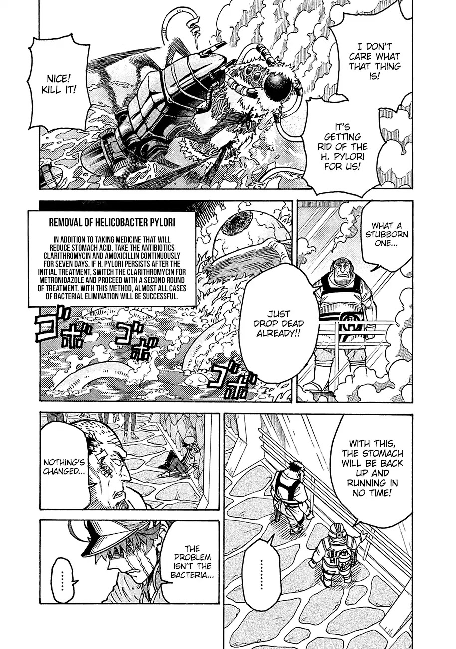 Hataraku Saibou BLACK Chapter 7 page 27 - Chapter 7: Stomach Ulcer, Friendship and Loss