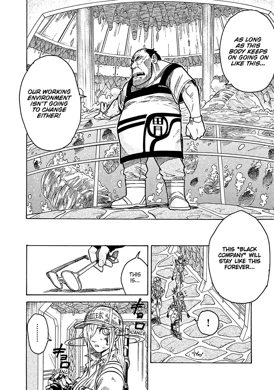 Hataraku Saibou BLACK Chapter 7 page 28 - Chapter 7: Stomach Ulcer, Friendship and Loss