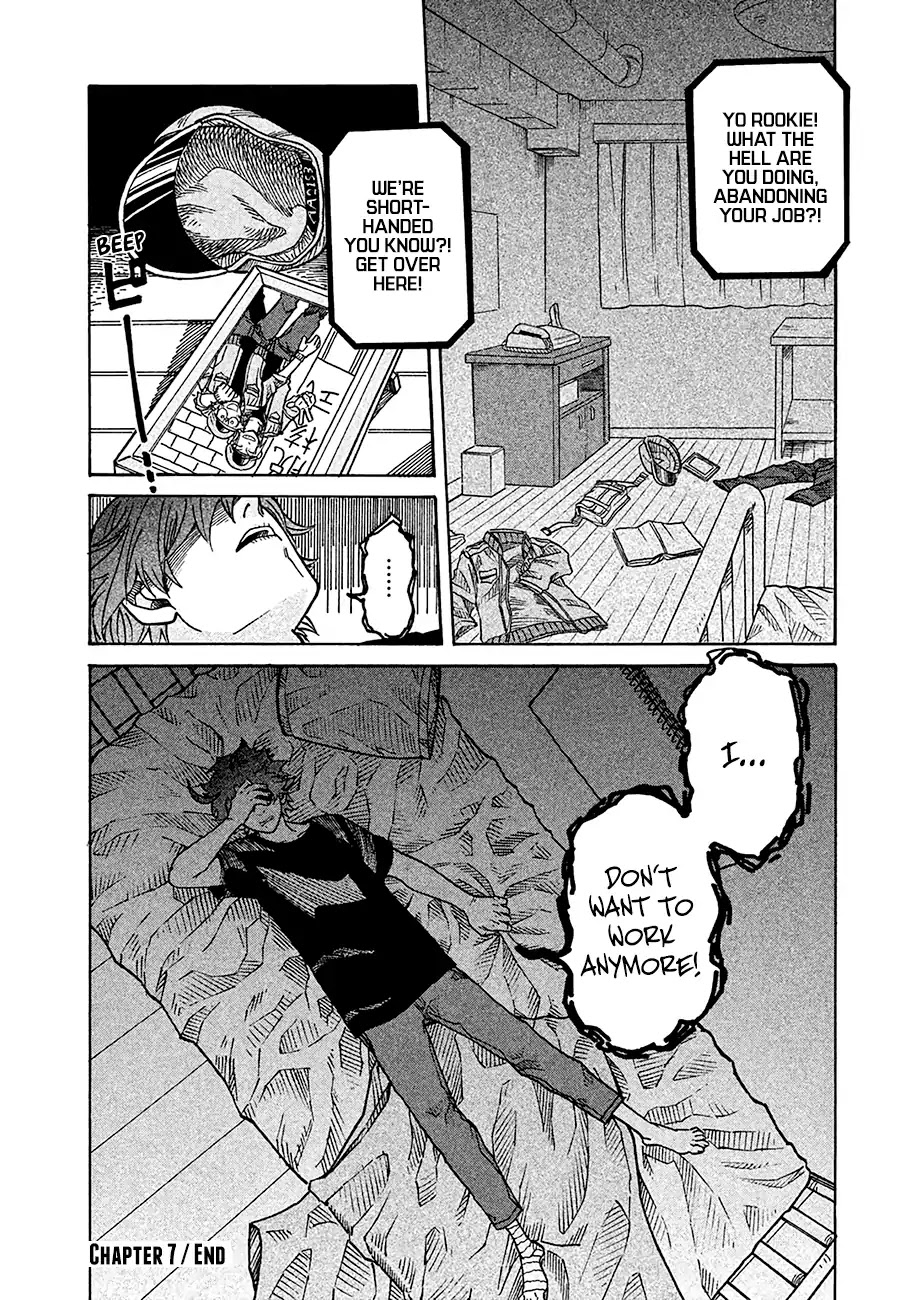 Hataraku Saibou BLACK Chapter 7 page 30 - Chapter 7: Stomach Ulcer, Friendship and Loss