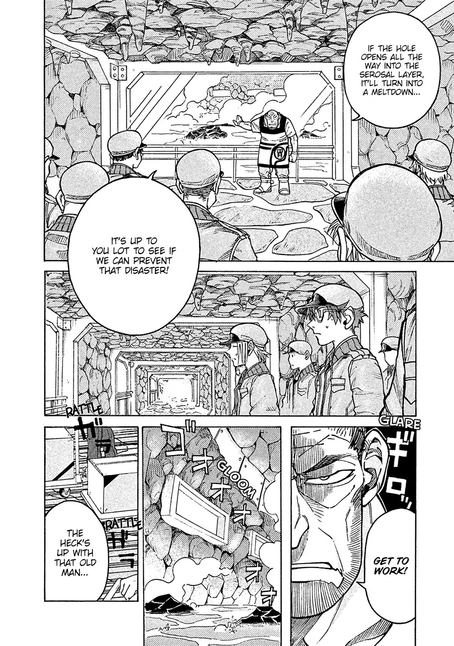 Hataraku Saibou BLACK Chapter 7 page 6 - Chapter 7: Stomach Ulcer, Friendship and Loss