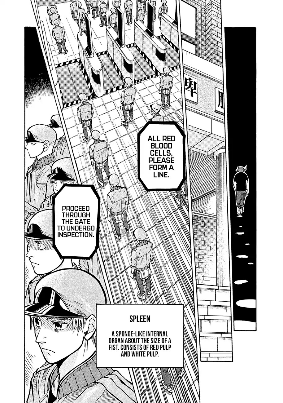 Hataraku Saibou BLACK Chapter 8 page 12 - Chapter 8: Despair, Gout, Mutiny