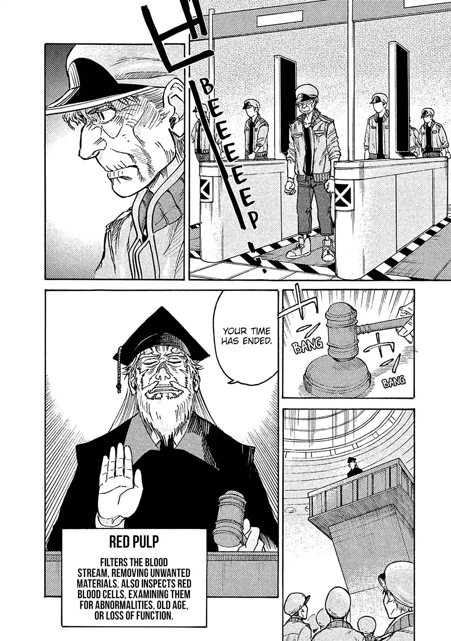 Hataraku Saibou BLACK Chapter 8 page 13 - Chapter 8: Despair, Gout, Mutiny