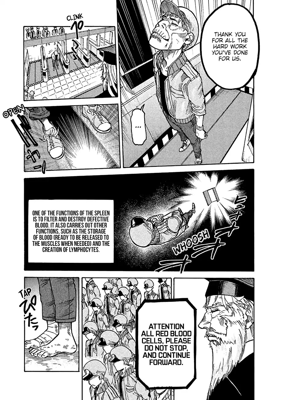 Hataraku Saibou BLACK Chapter 8 page 14 - Chapter 8: Despair, Gout, Mutiny