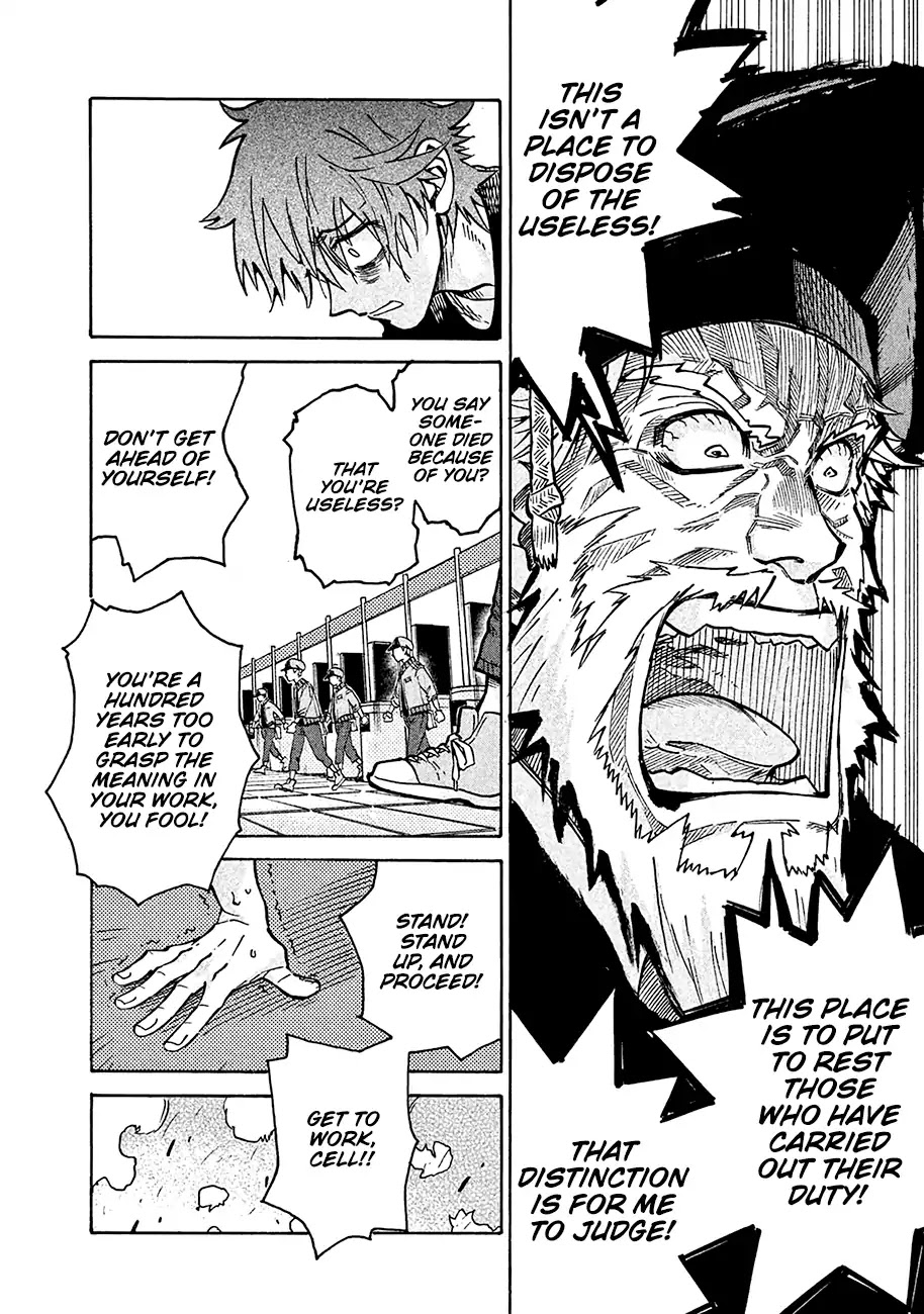 Hataraku Saibou BLACK Chapter 8 page 17 - Chapter 8: Despair, Gout, Mutiny
