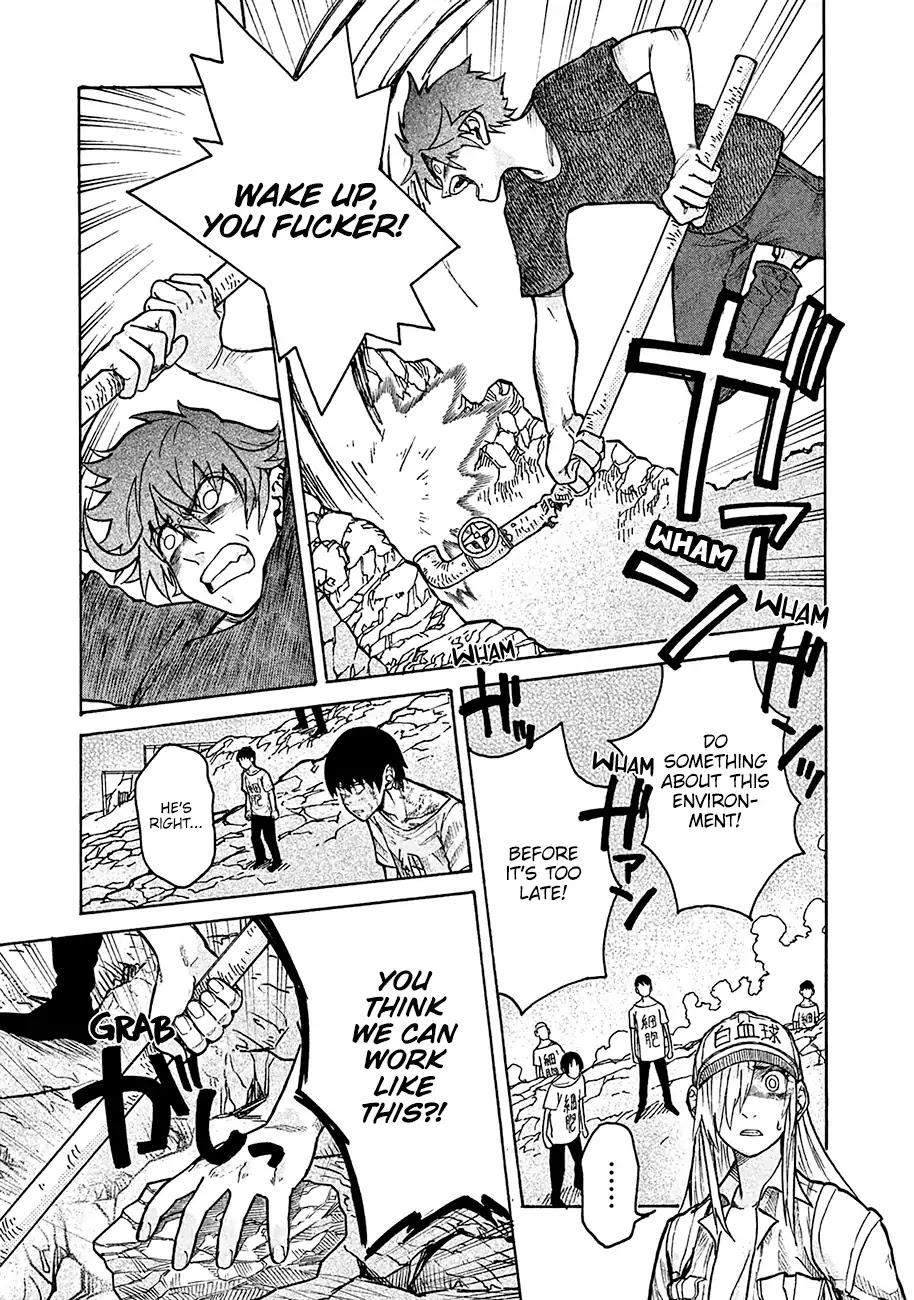 Hataraku Saibou BLACK Chapter 8 page 24 - Chapter 8: Despair, Gout, Mutiny