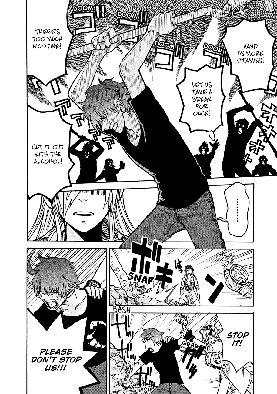 Hataraku Saibou BLACK Chapter 8 page 25 - Chapter 8: Despair, Gout, Mutiny