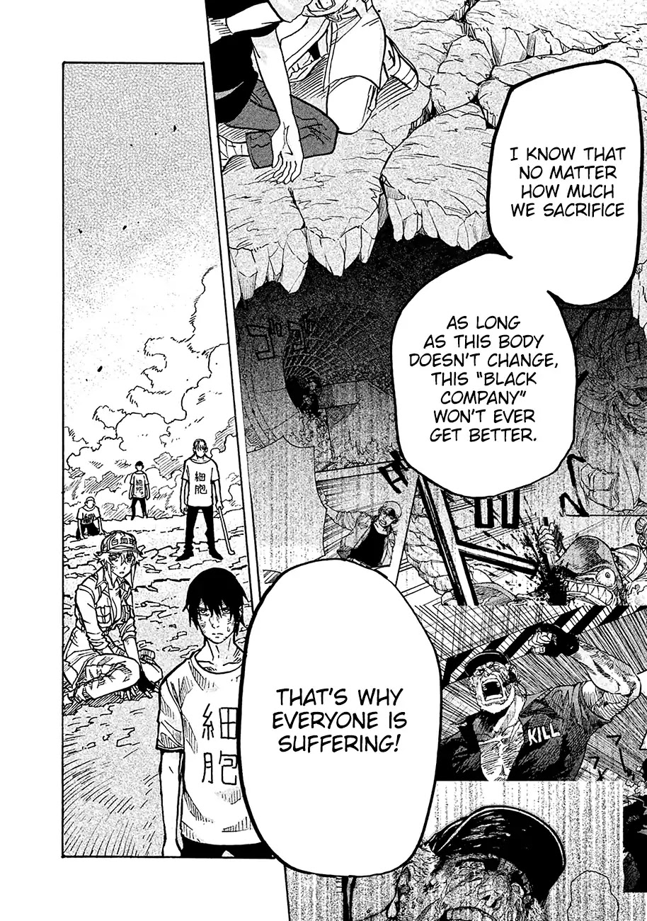 Hataraku Saibou BLACK Chapter 8 page 27 - Chapter 8: Despair, Gout, Mutiny