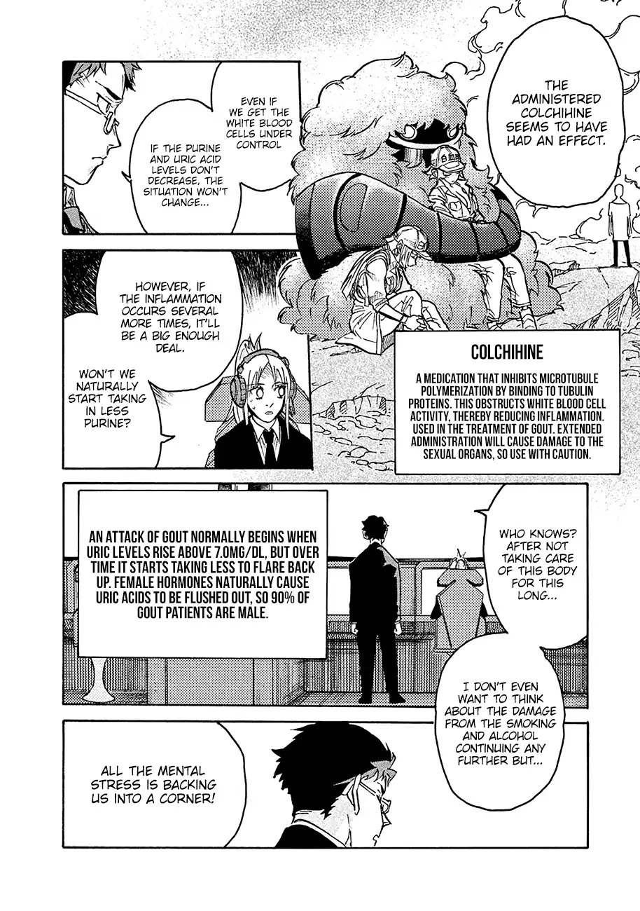 Hataraku Saibou BLACK Chapter 8 page 31 - Chapter 8: Despair, Gout, Mutiny