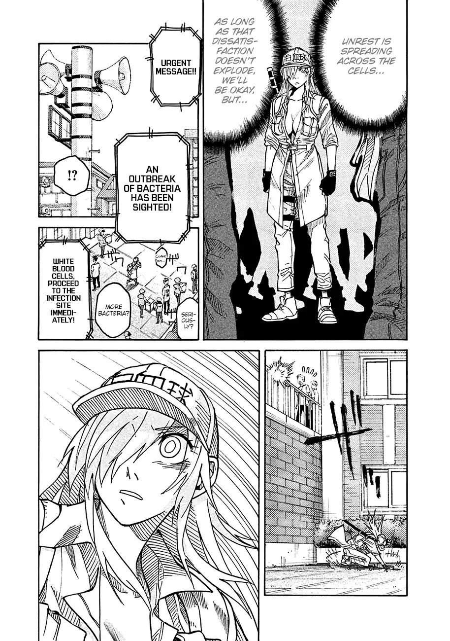 Hataraku Saibou BLACK Chapter 8 page 6 - Chapter 8: Despair, Gout, Mutiny