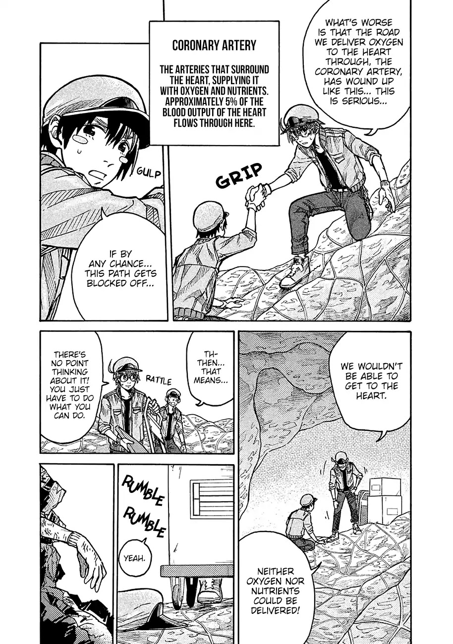 Hataraku Saibou BLACK Chapter 9 page 10 - Chapter 9: Return, Heart, Demise
