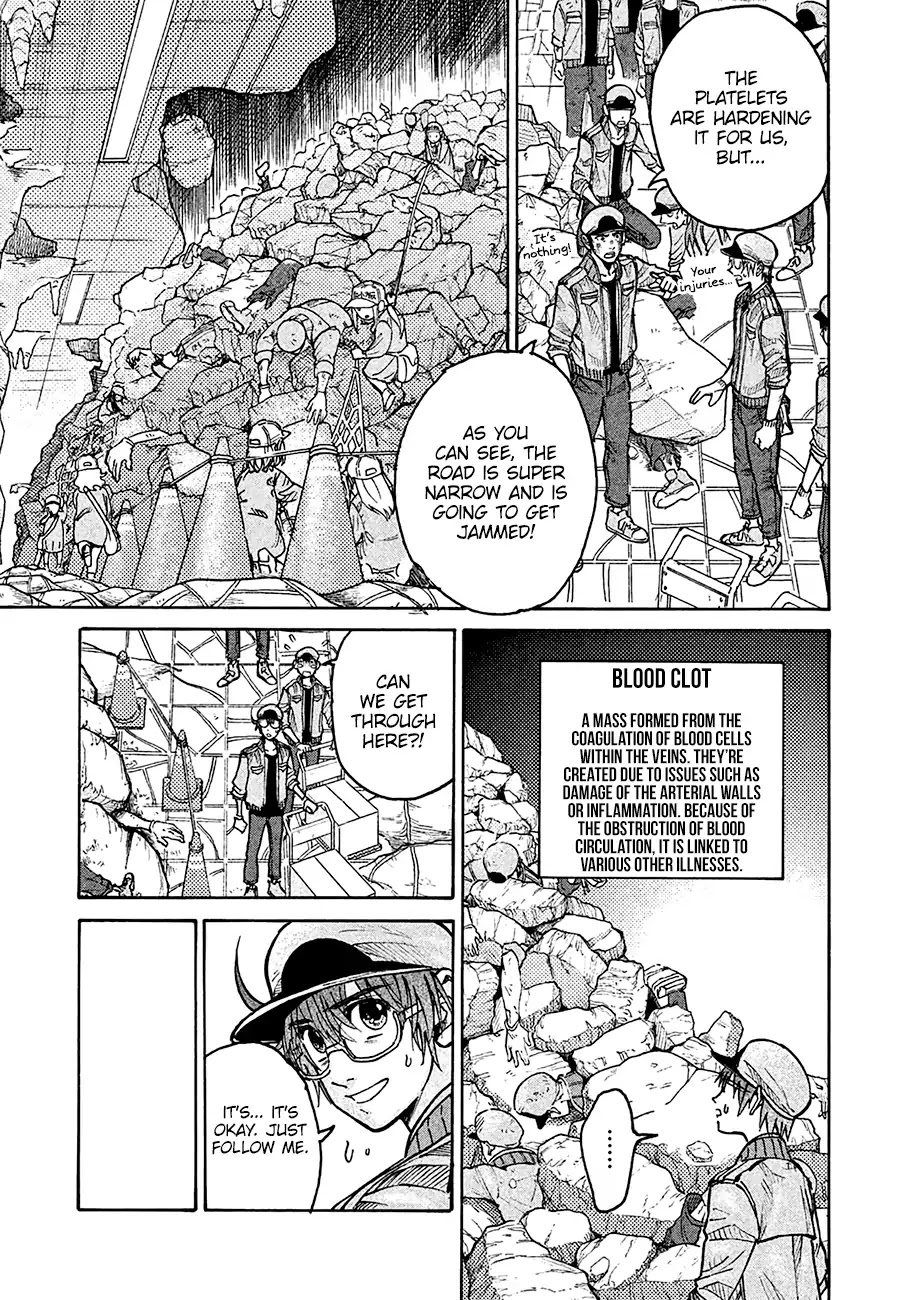 Hataraku Saibou BLACK Chapter 9 page 12 - Chapter 9: Return, Heart, Demise