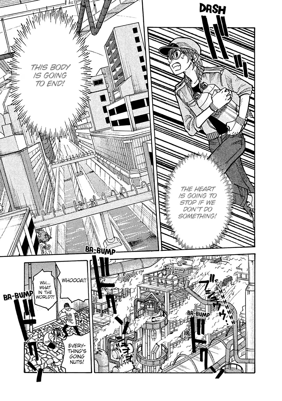 Hataraku Saibou BLACK Chapter 9 page 17 - Chapter 9: Return, Heart, Demise