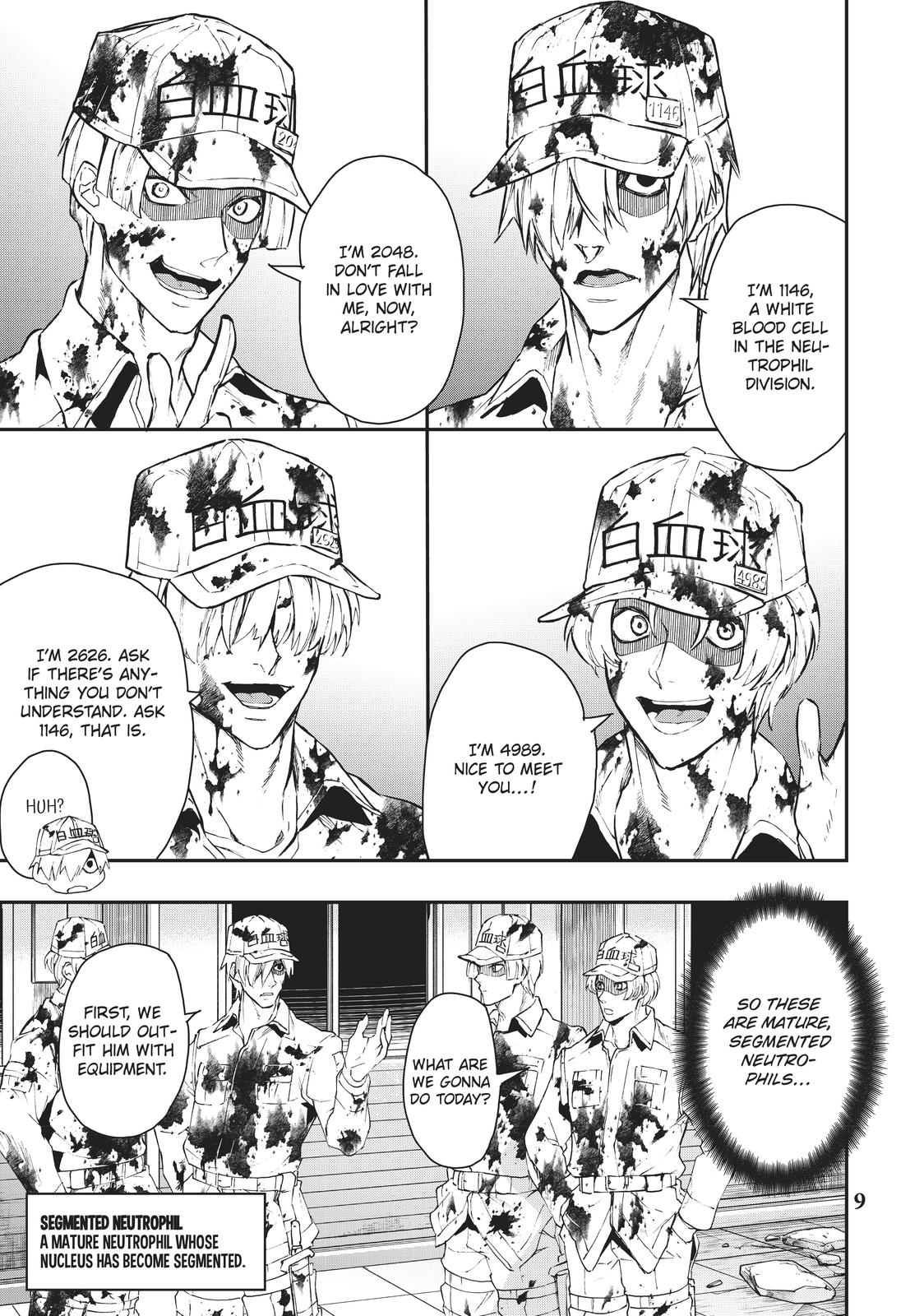 Hataraku Saibou WHITE Chapter 1 page 10 - Chapter 1