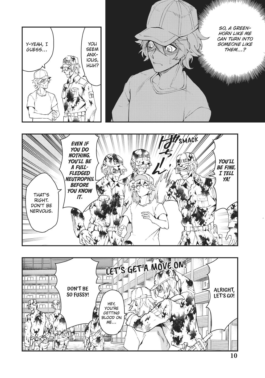 Hataraku Saibou WHITE Chapter 1 page 11 - Chapter 1