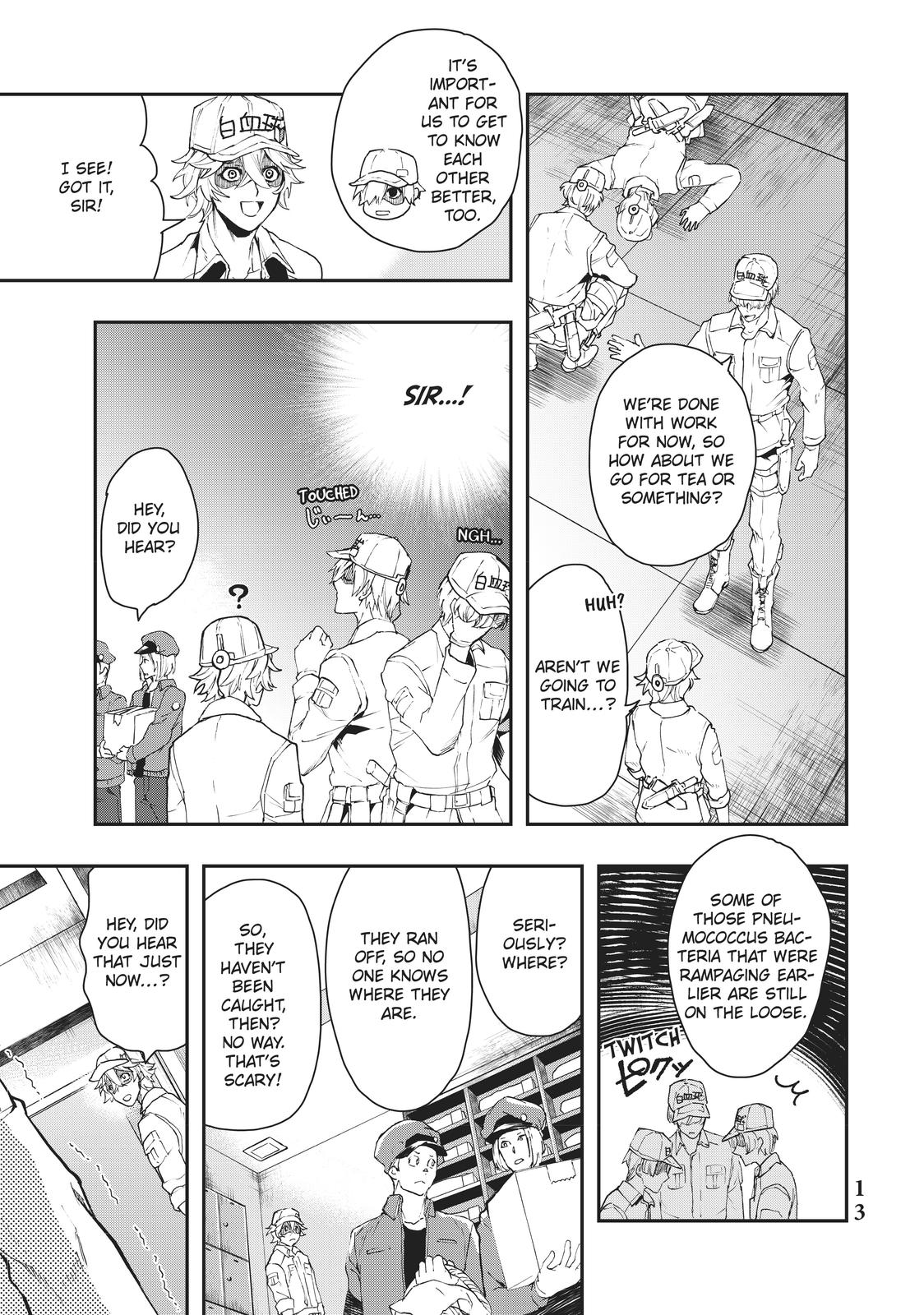 Hataraku Saibou WHITE Chapter 1 page 14 - Chapter 1