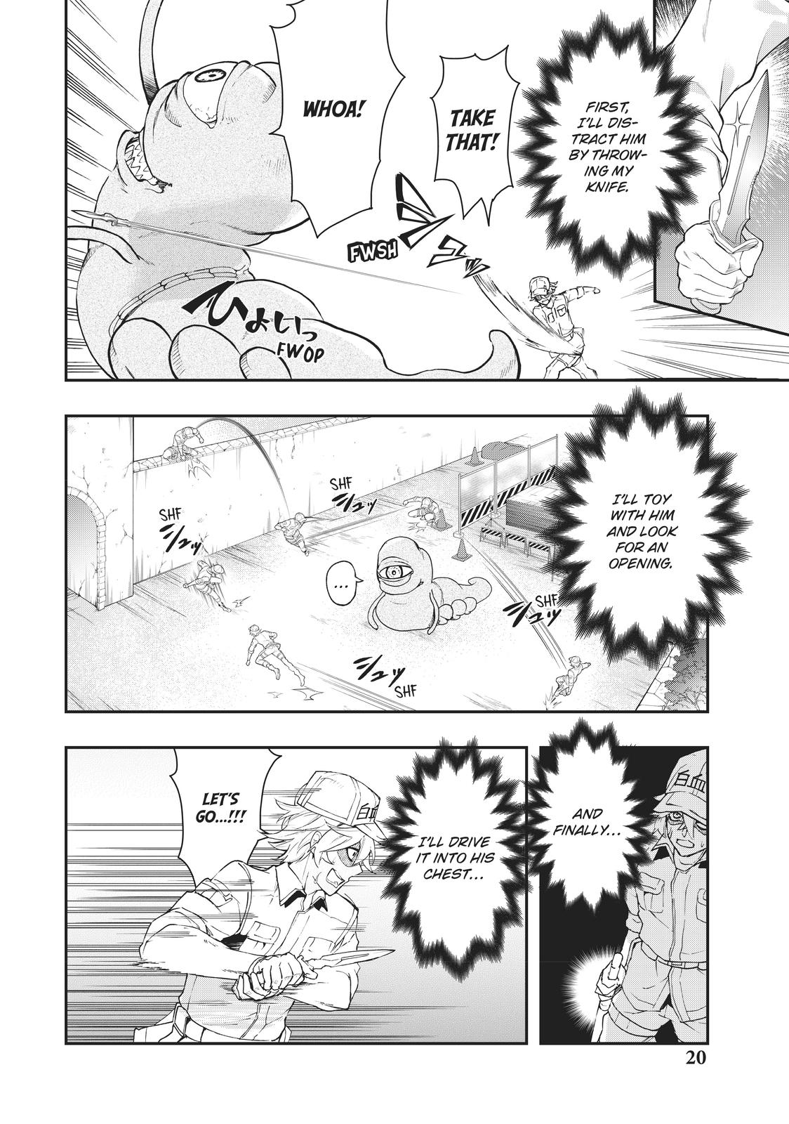 Hataraku Saibou WHITE Chapter 1 page 21 - Chapter 1