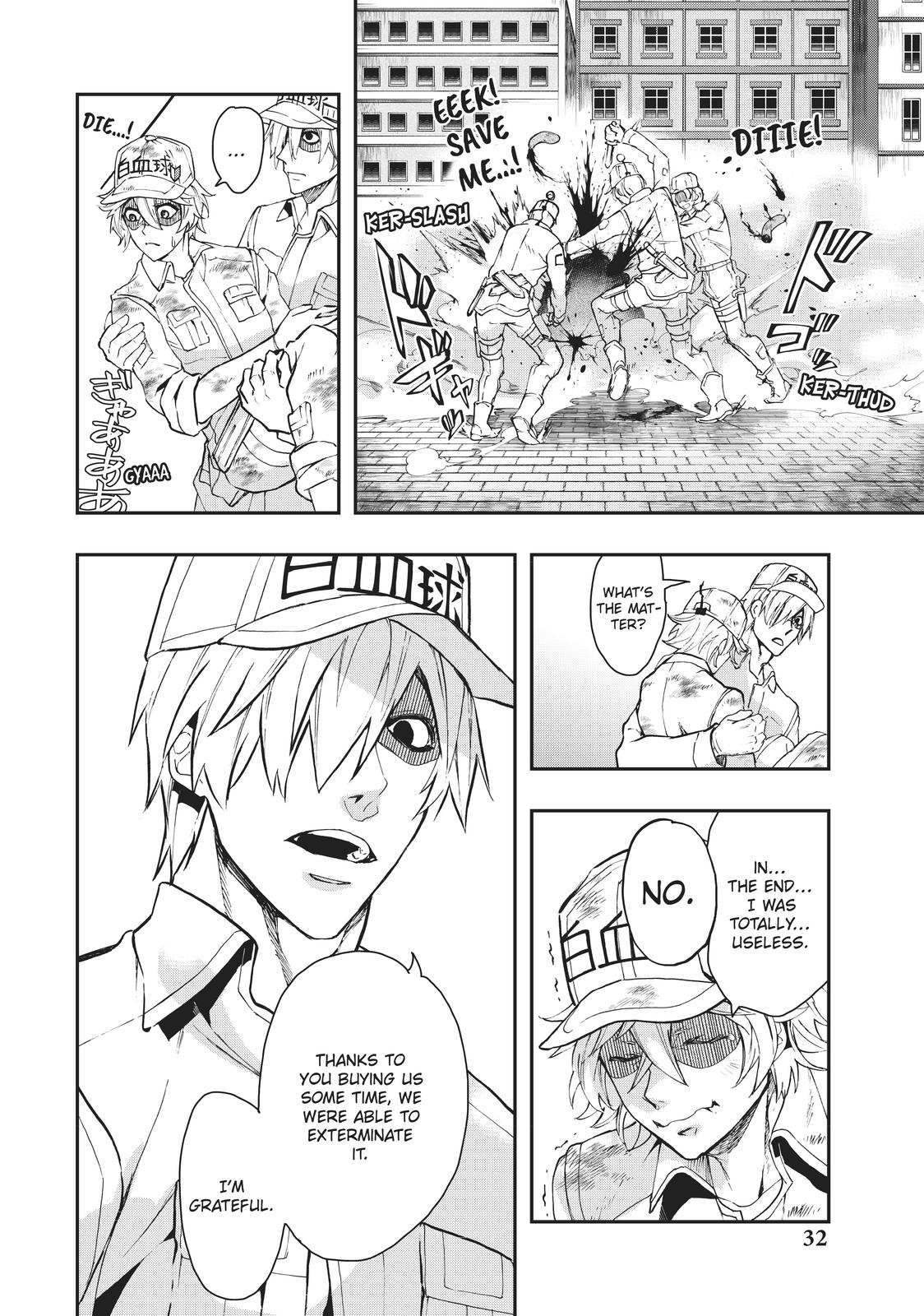 Hataraku Saibou WHITE Chapter 1 page 31 - Chapter 1