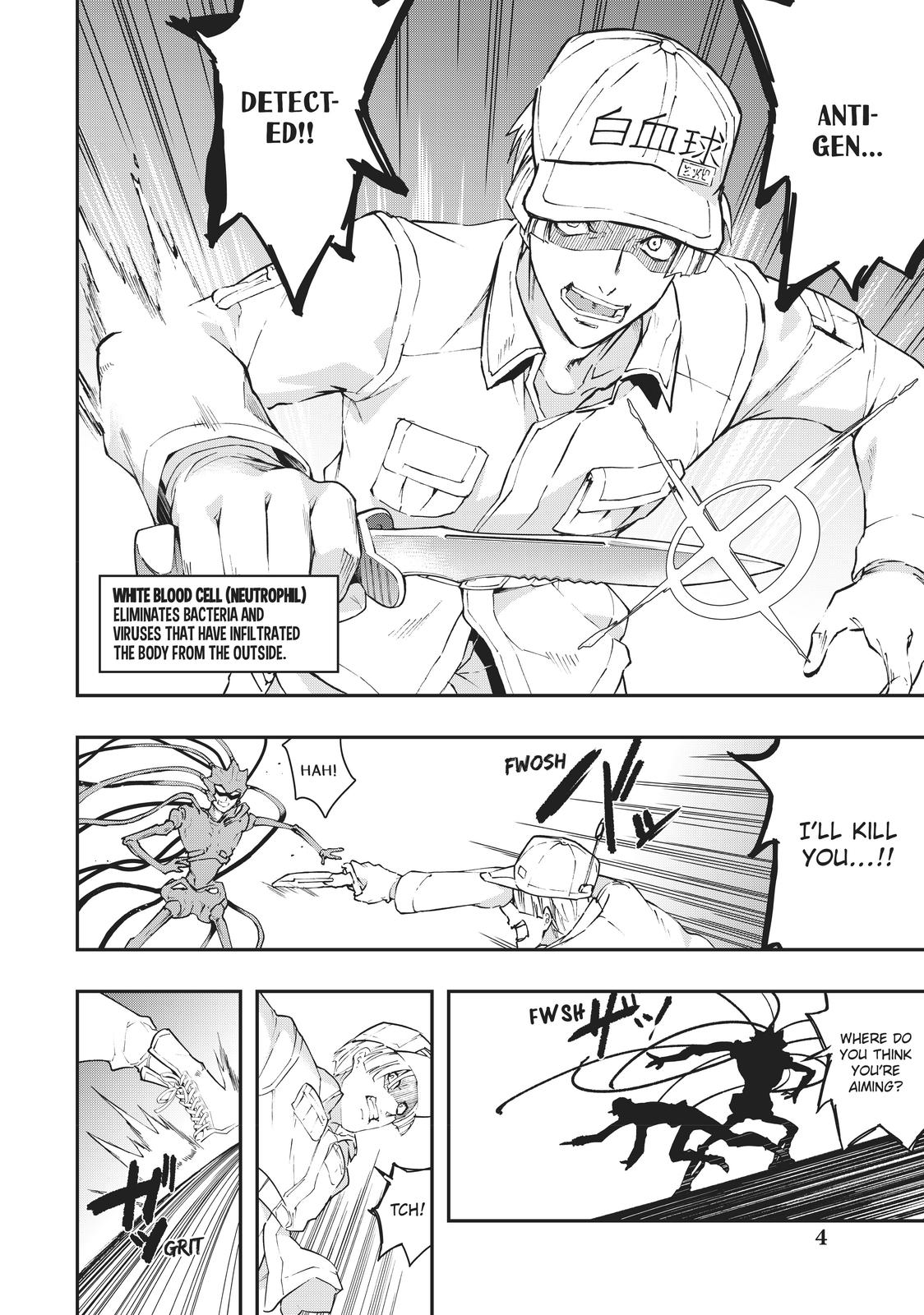 Hataraku Saibou WHITE Chapter 1 page 5 - Chapter 1