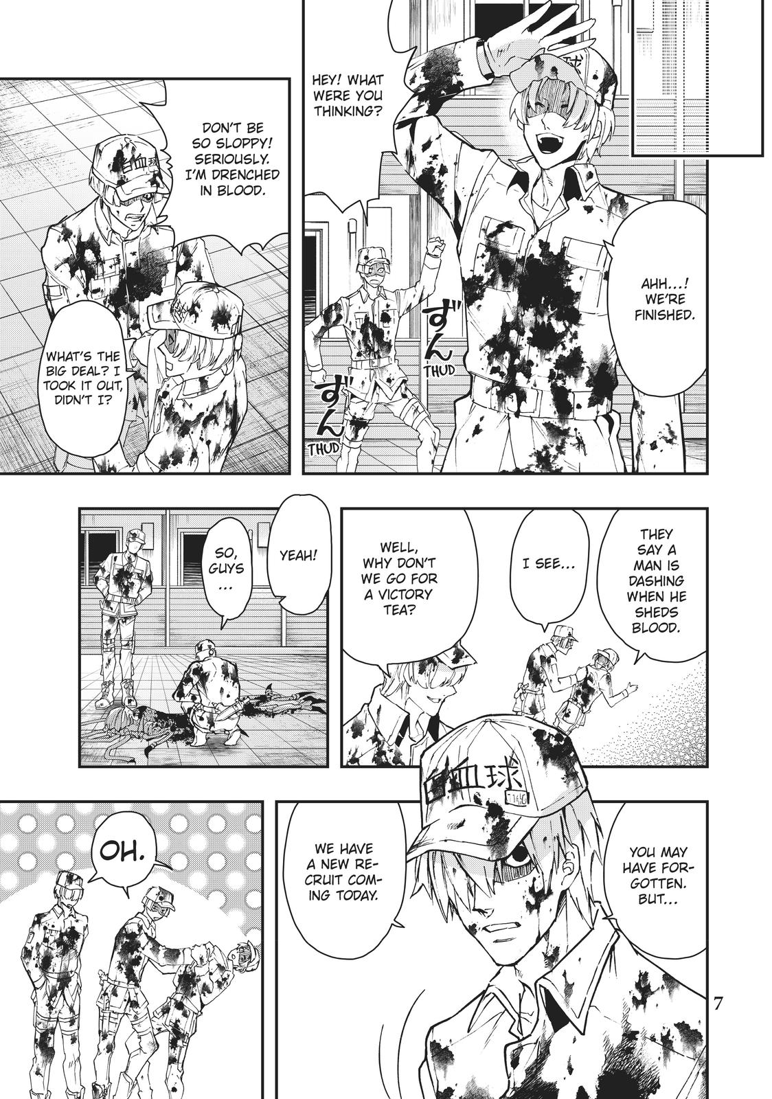 Hataraku Saibou WHITE Chapter 1 page 8 - Chapter 1