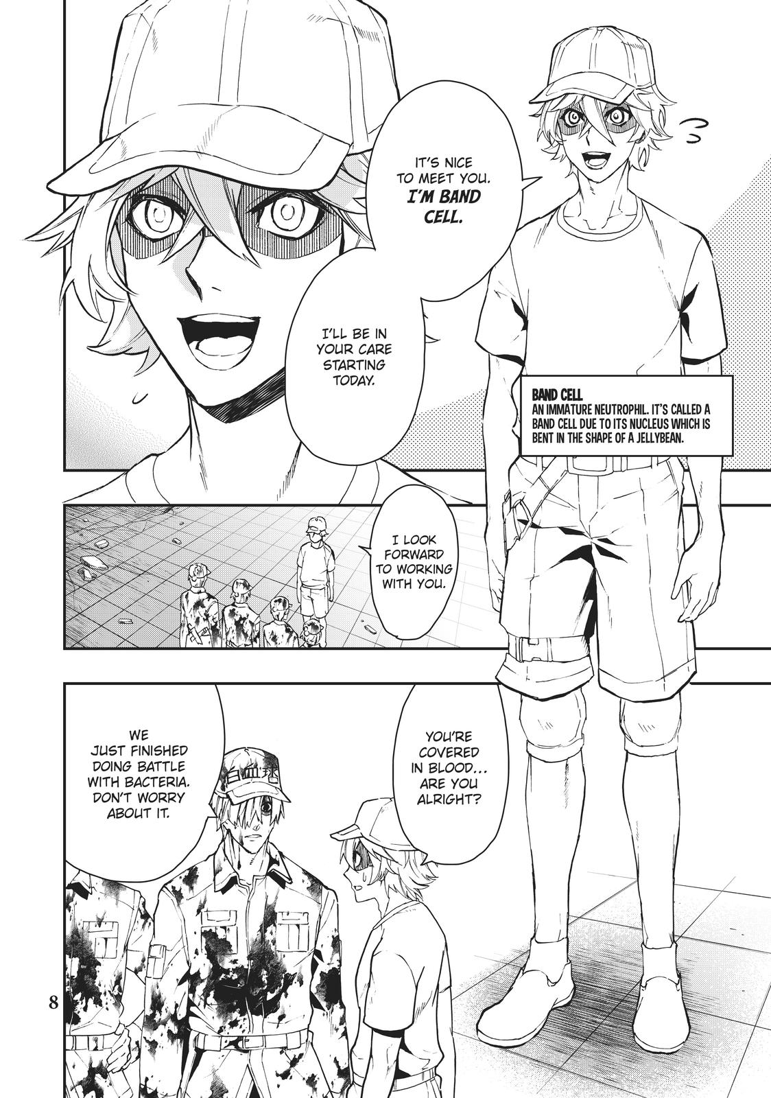 Hataraku Saibou WHITE Chapter 1 page 9 - Chapter 1