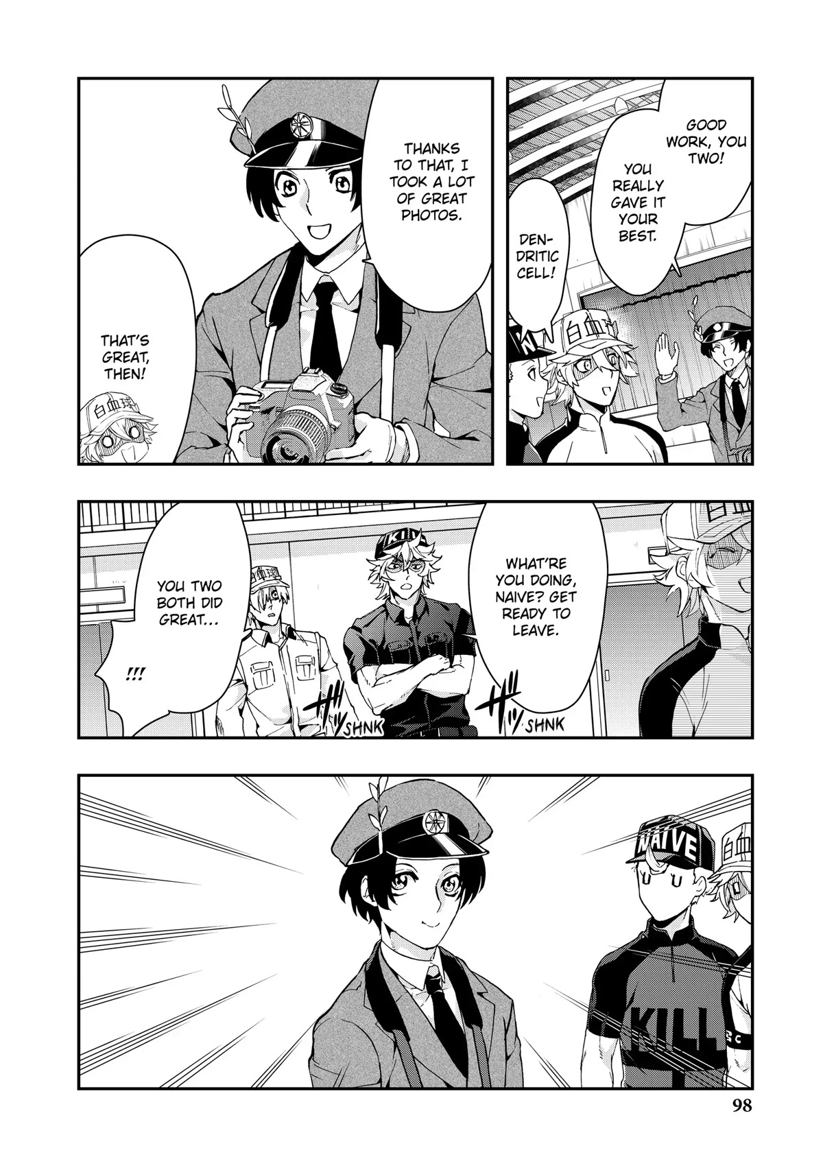 Hataraku Saibou WHITE Chapter 10 page 24 - Chapter 10
