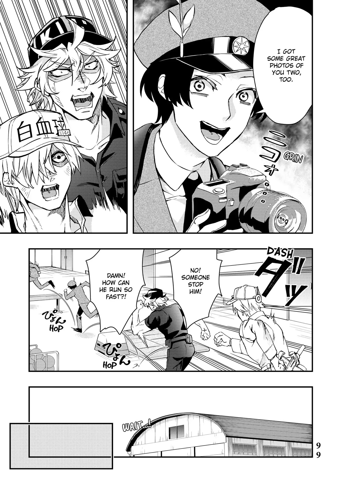 Hataraku Saibou WHITE Chapter 10 page 25 - Chapter 10