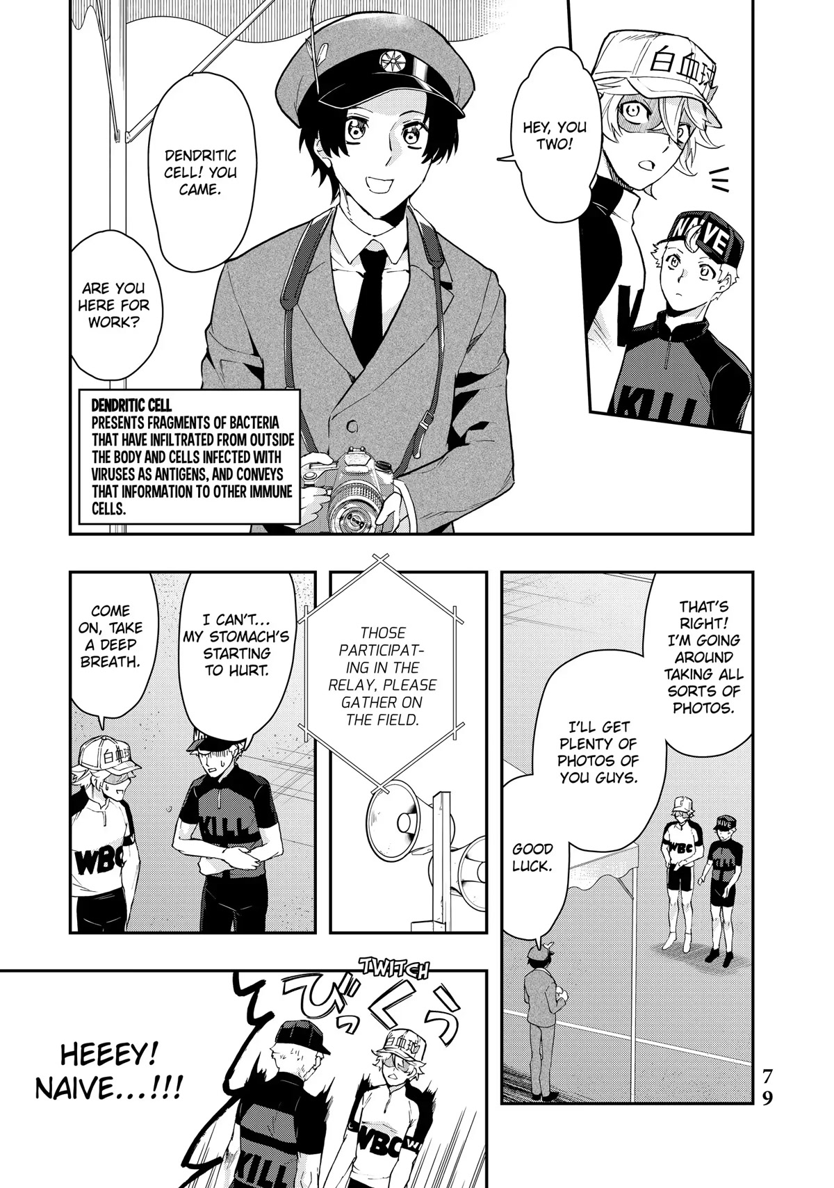 Hataraku Saibou WHITE Chapter 10 page 5 - Chapter 10