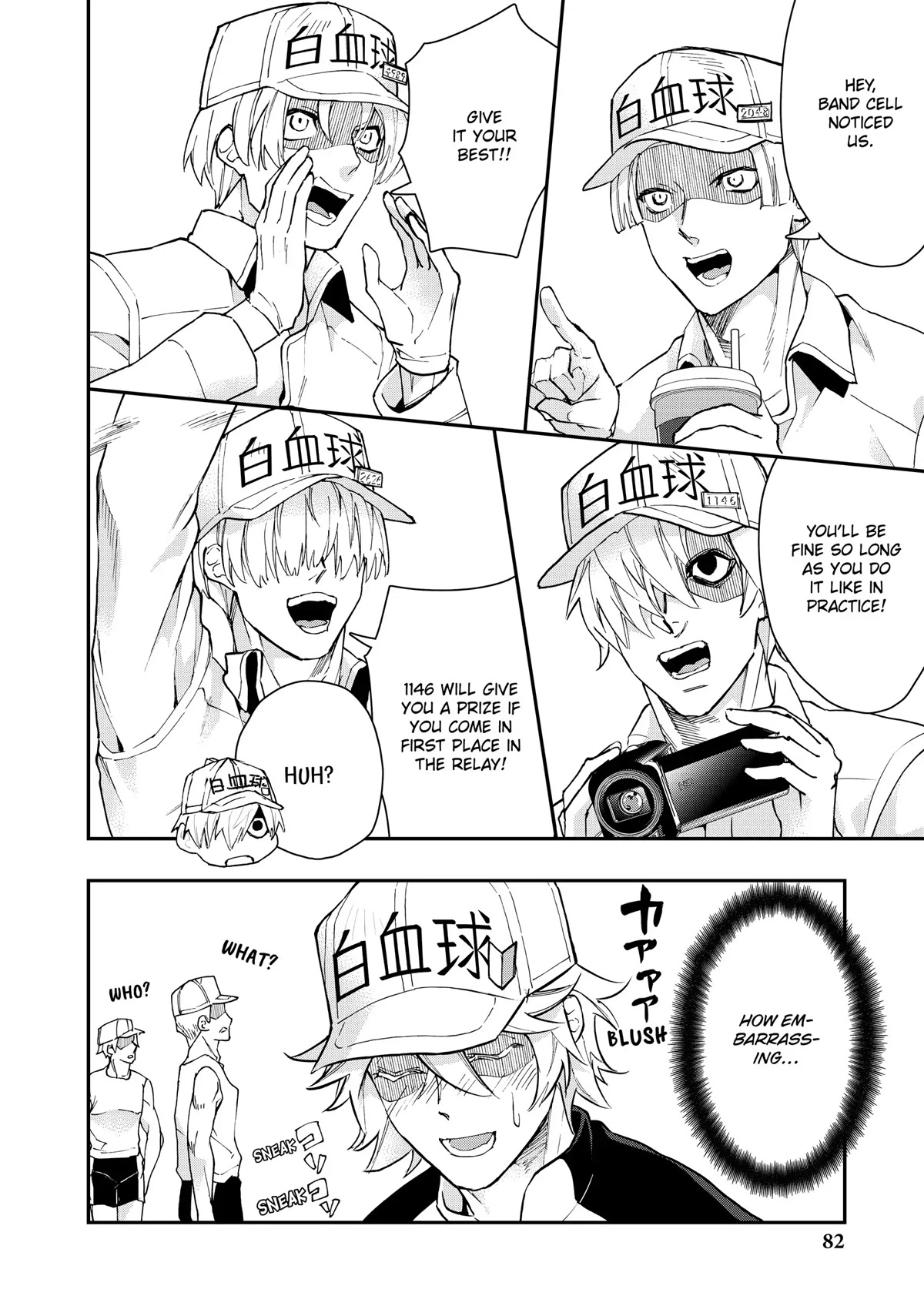 Hataraku Saibou WHITE Chapter 10 page 8 - Chapter 10