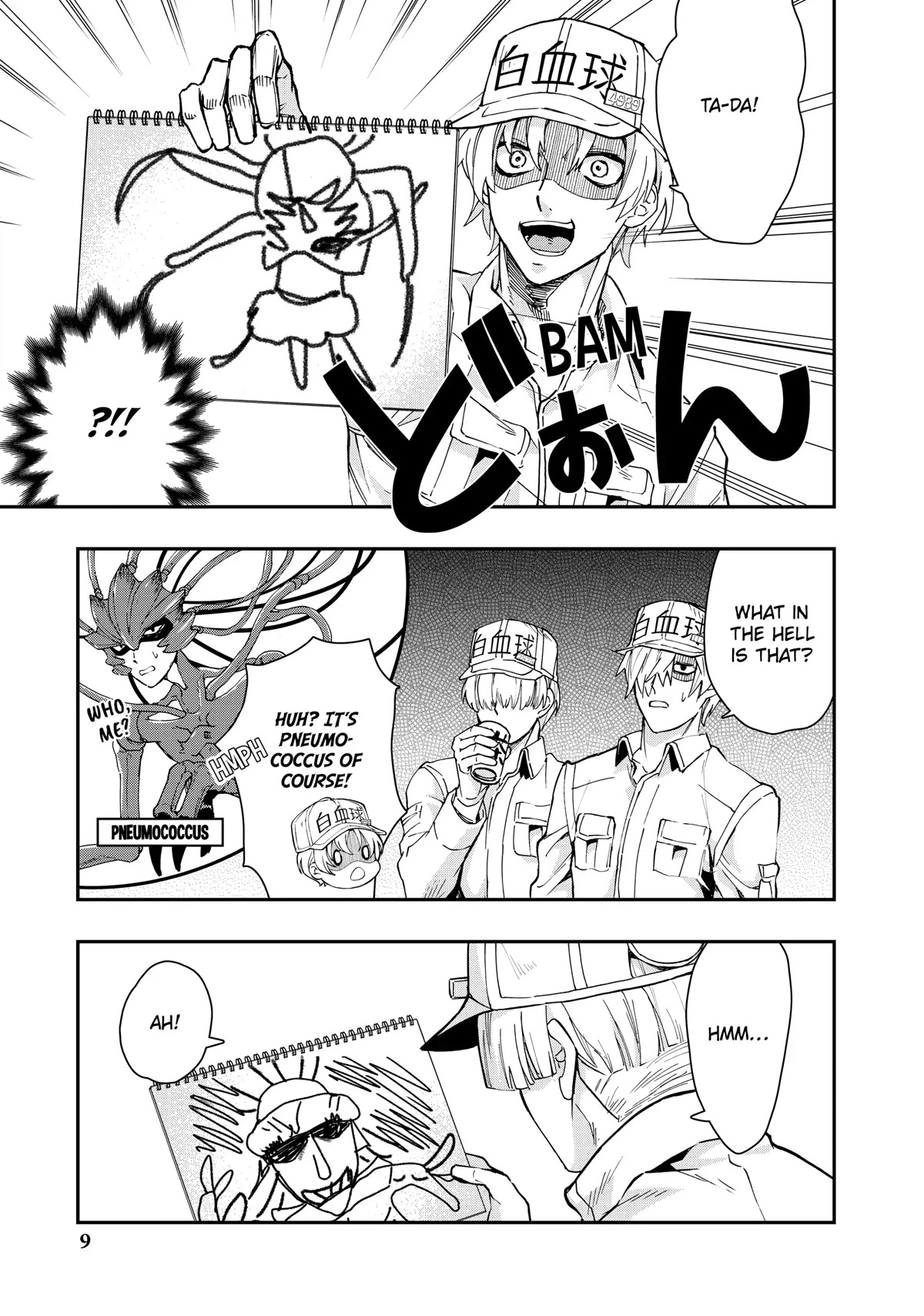 Hataraku Saibou WHITE Chapter 12 page 10 - Chapter 12