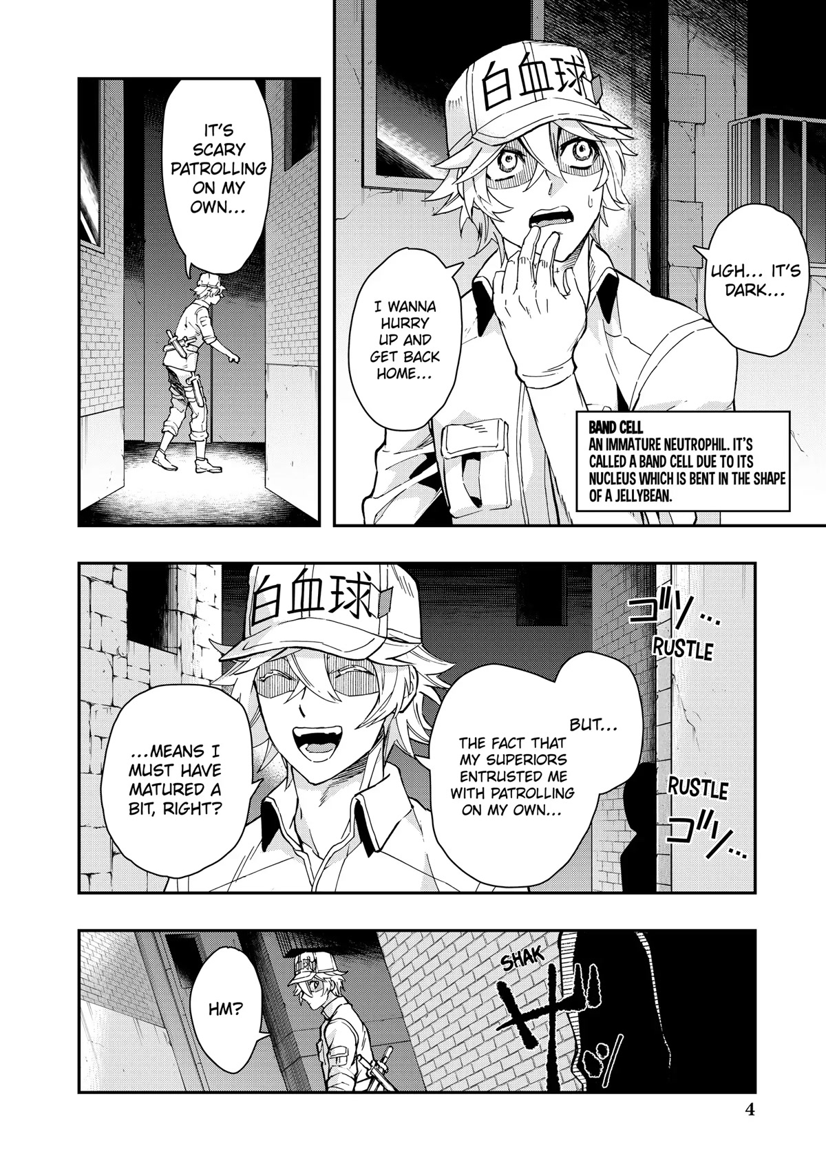 Hataraku Saibou WHITE Chapter 12 page 5 - Chapter 12
