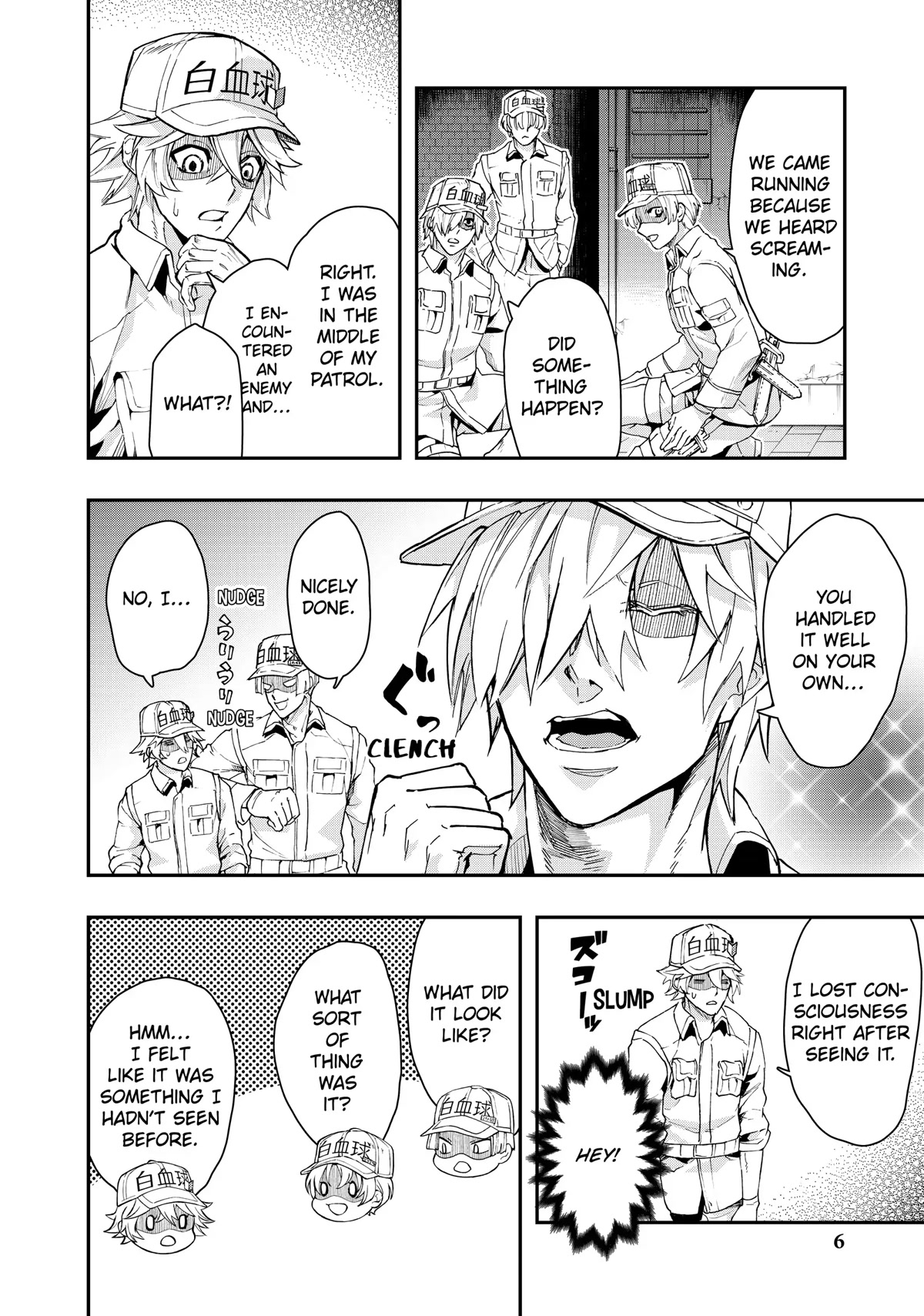 Hataraku Saibou WHITE Chapter 12 page 7 - Chapter 12