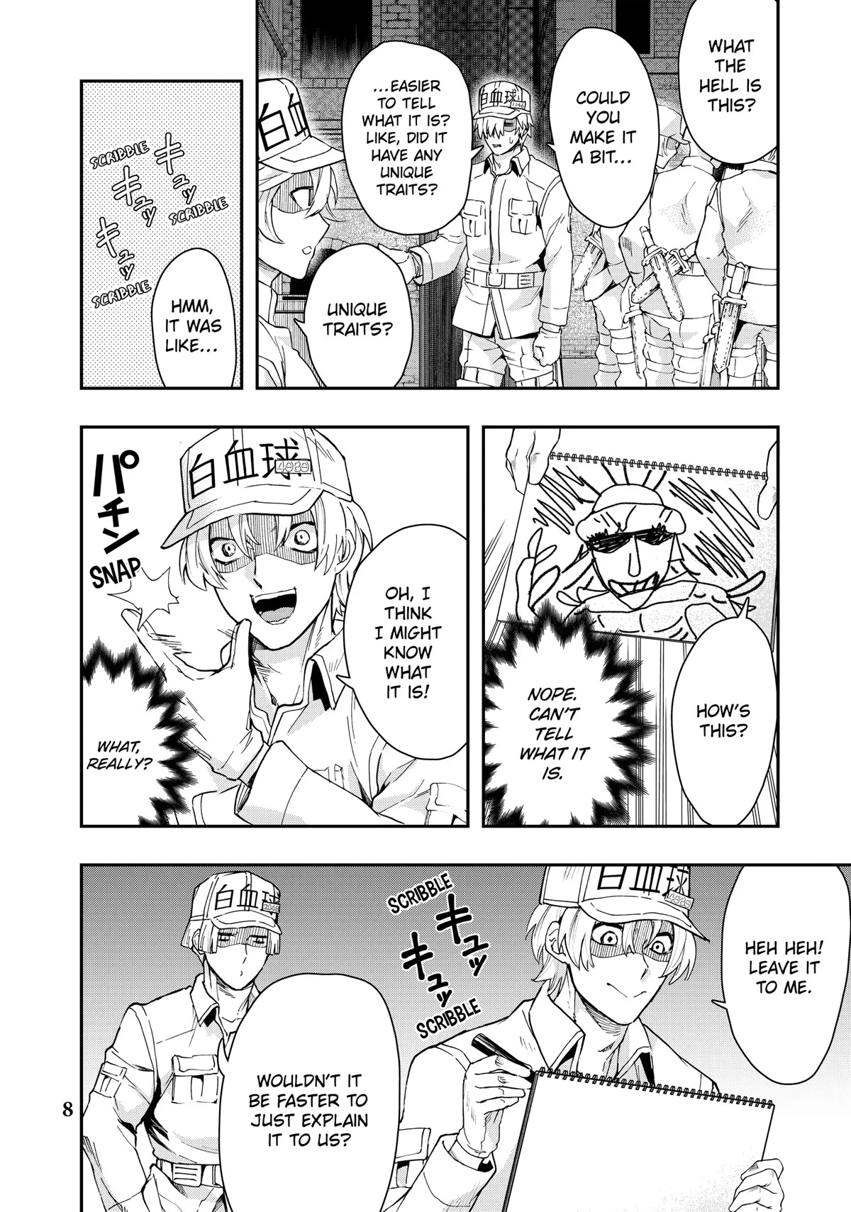 Hataraku Saibou WHITE Chapter 12 page 9 - Chapter 12