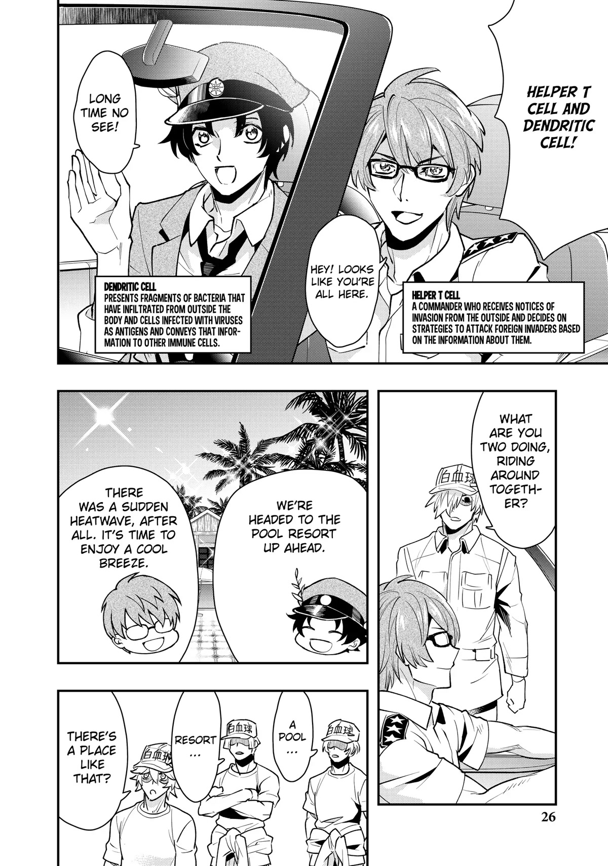 Hataraku Saibou WHITE Chapter 13 page 10 - Chapter 13
