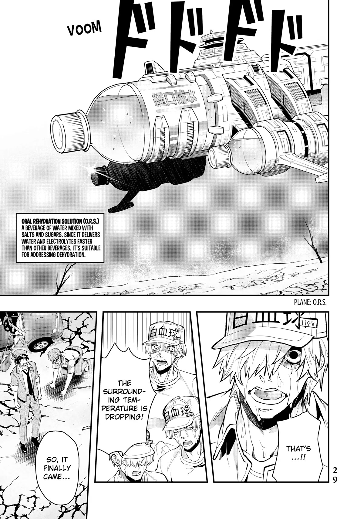Hataraku Saibou WHITE Chapter 13 page 13 - Chapter 13