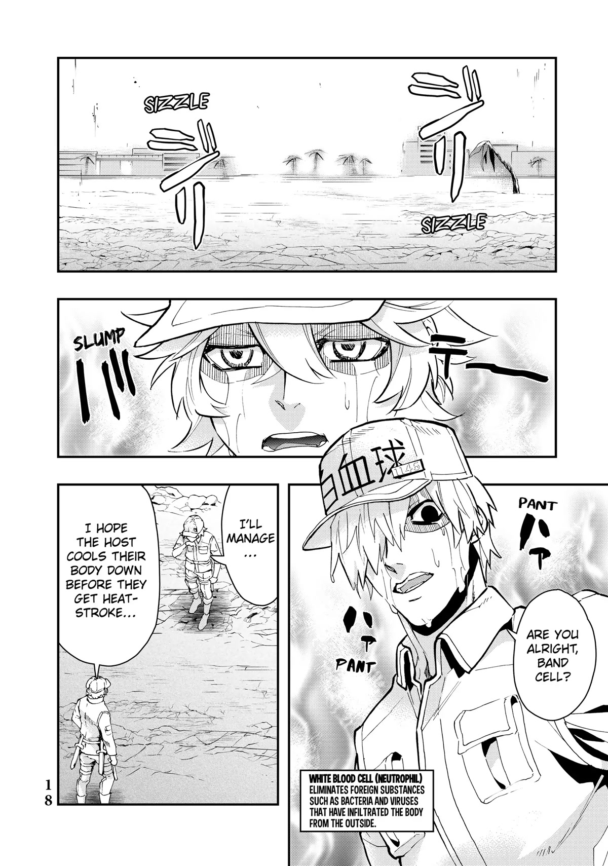Hataraku Saibou WHITE Chapter 13 page 2 - Chapter 13