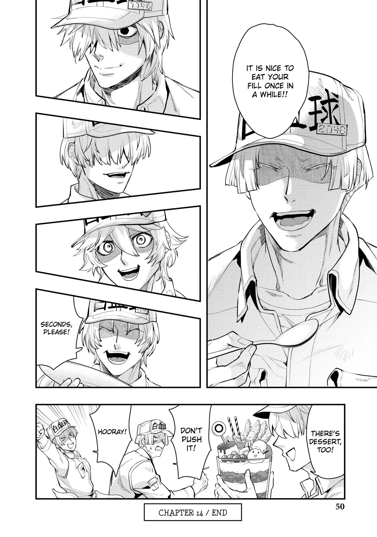 Hataraku Saibou WHITE Chapter 14 page 16 - Chapter 14