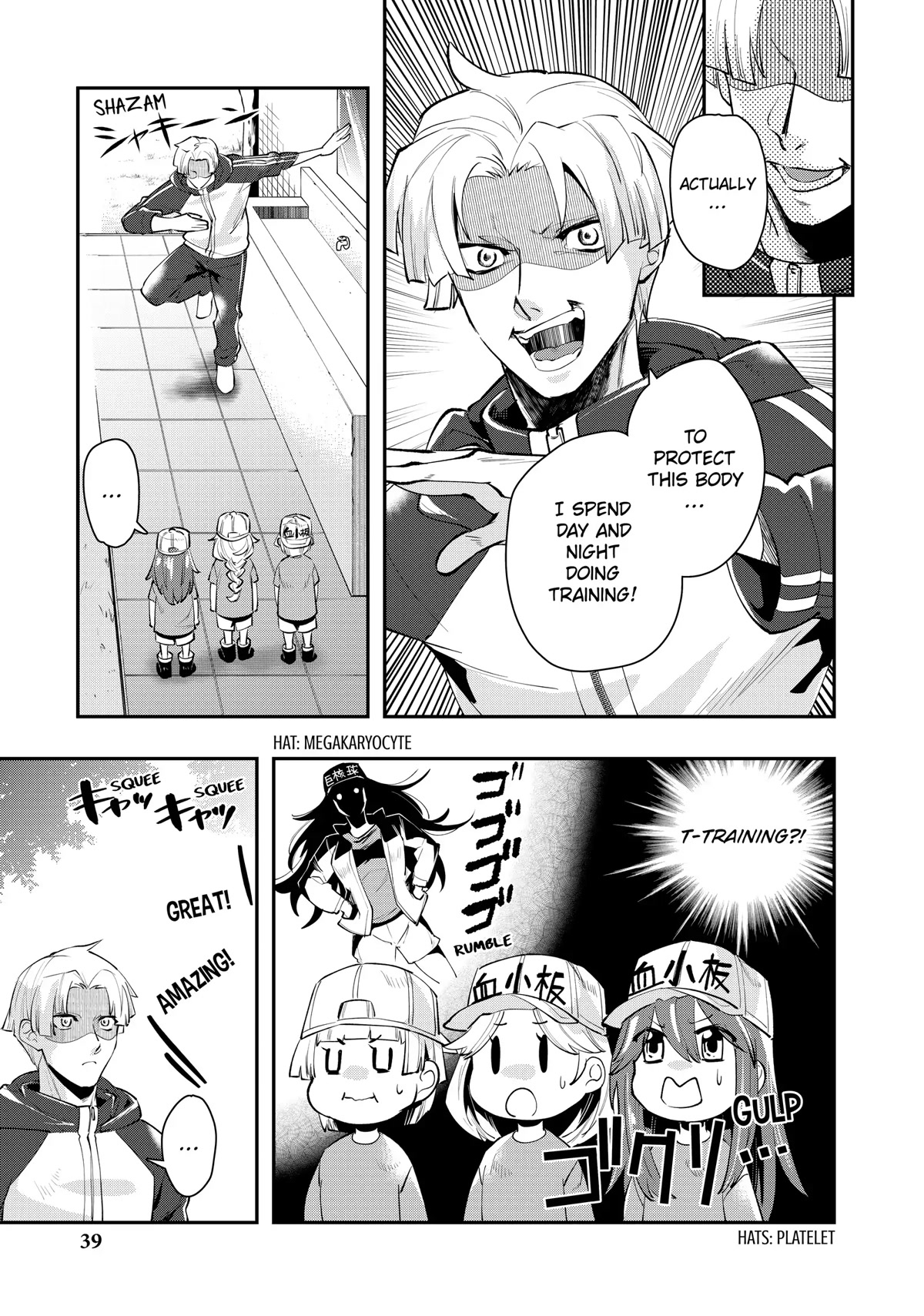 Hataraku Saibou WHITE Chapter 14 page 5 - Chapter 14