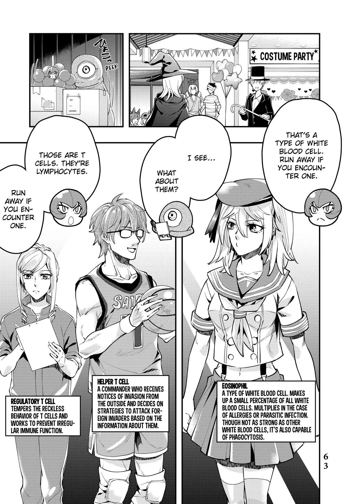 Hataraku Saibou WHITE Chapter 15 page 11 - Chapter 15