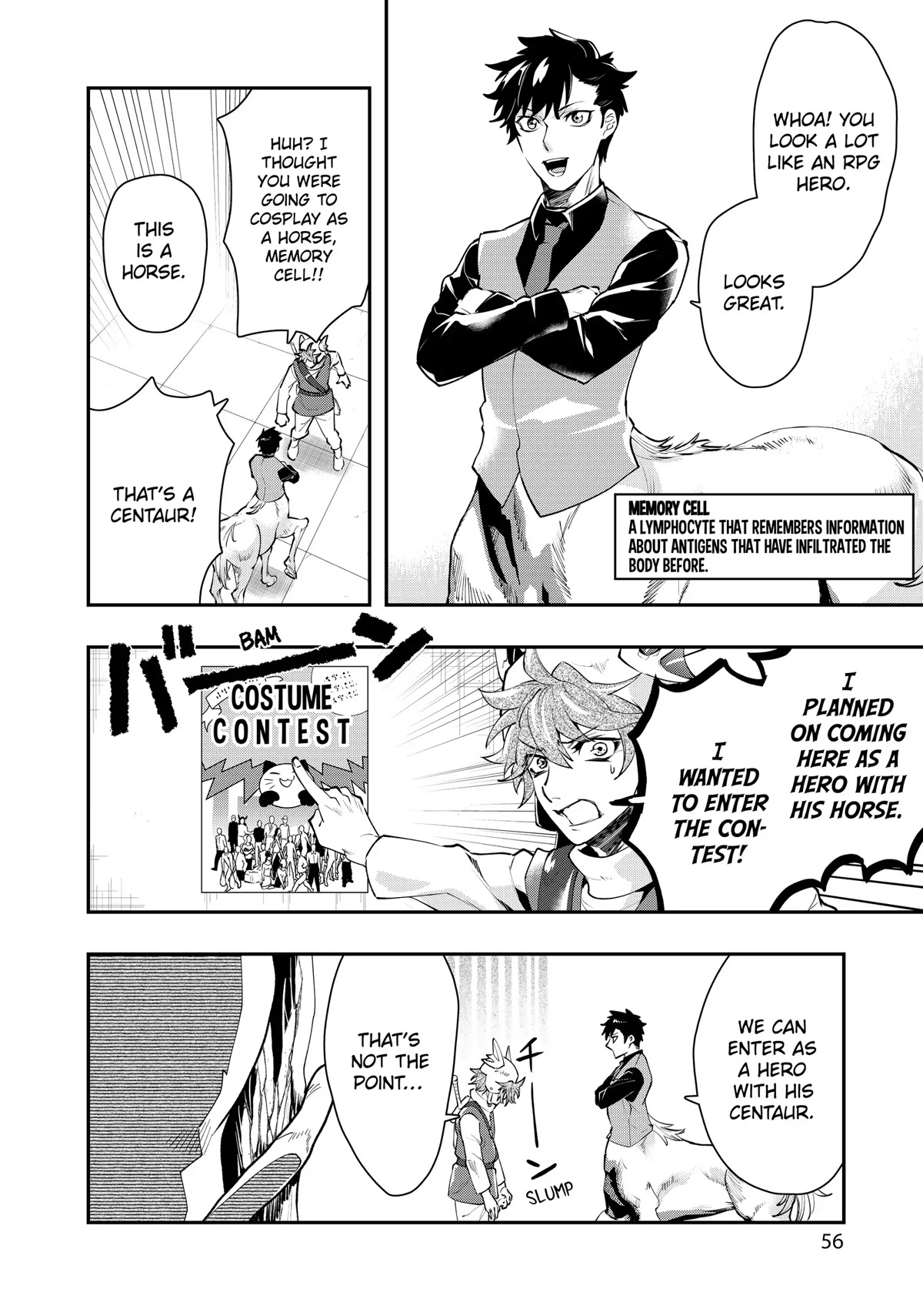 Hataraku Saibou WHITE Chapter 15 page 4 - Chapter 15