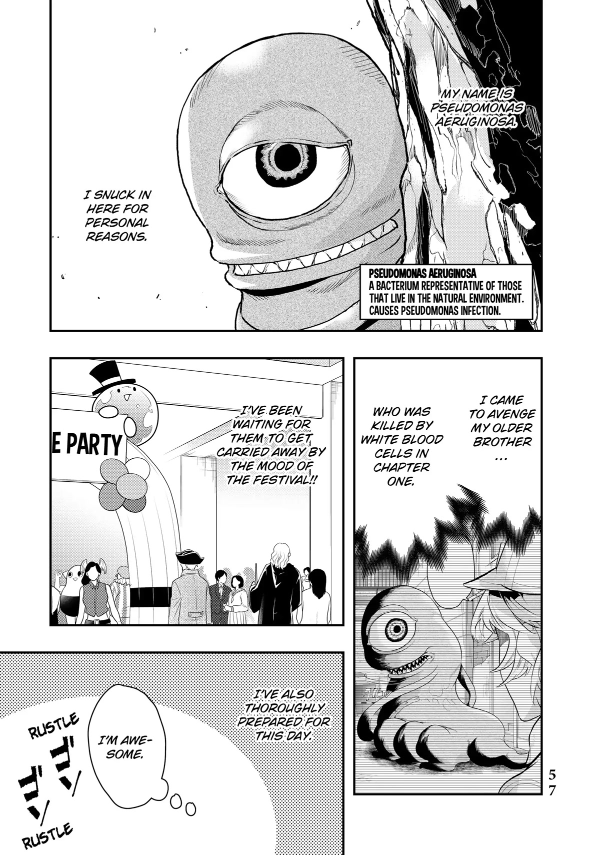 Hataraku Saibou WHITE Chapter 15 page 5 - Chapter 15