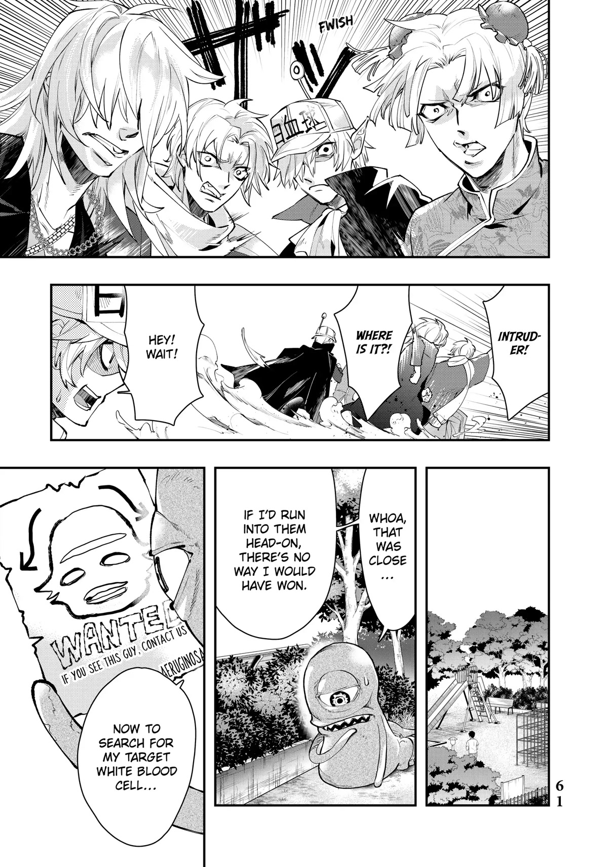 Hataraku Saibou WHITE Chapter 15 page 9 - Chapter 15
