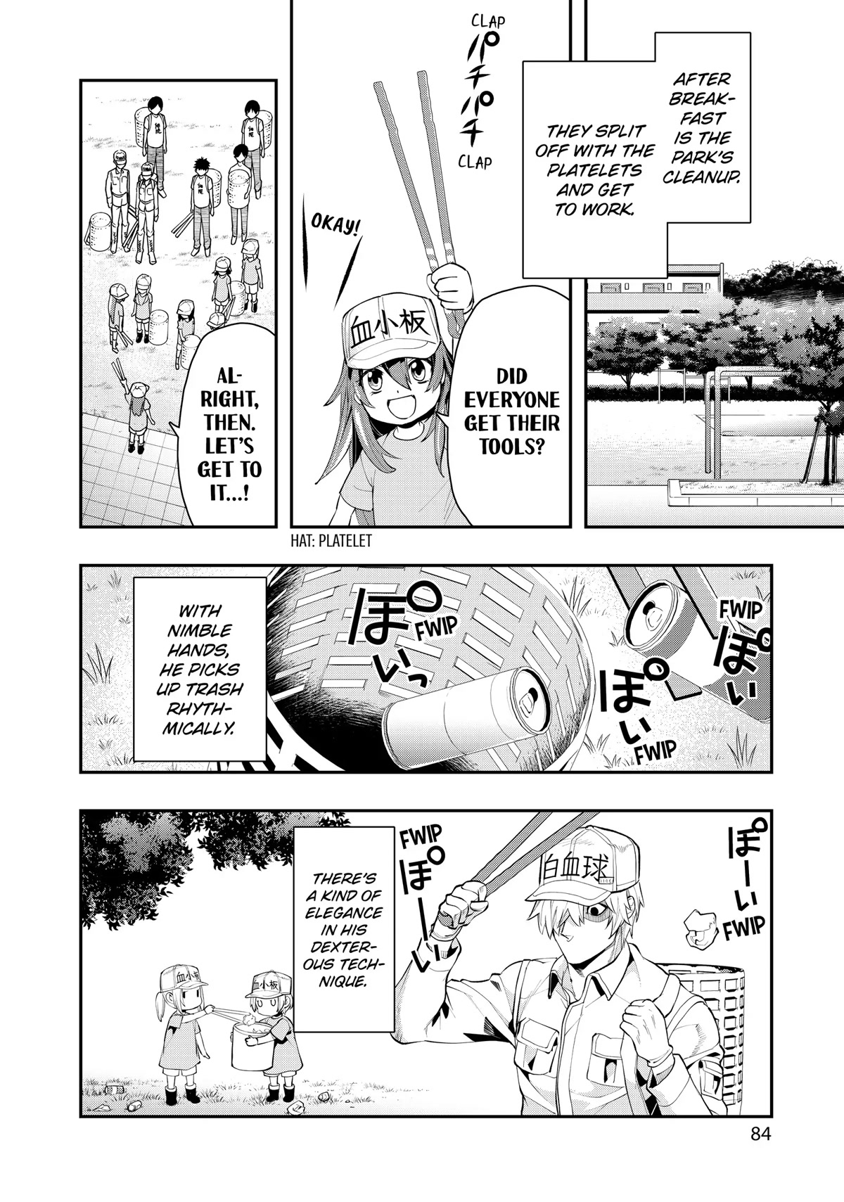 Hataraku Saibou WHITE Chapter 16 page 10 - Chapter 16
