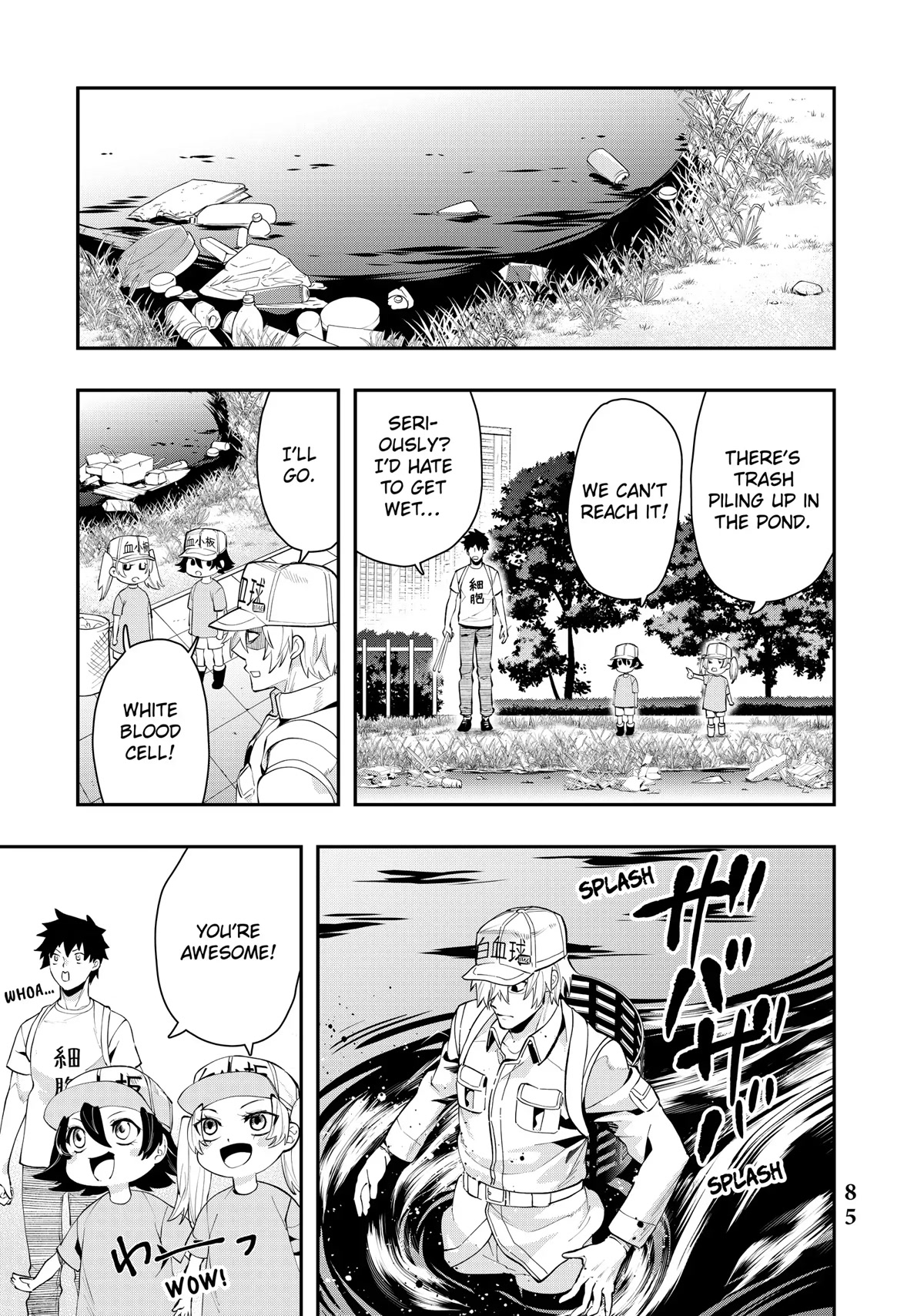 Hataraku Saibou WHITE Chapter 16 page 11 - Chapter 16