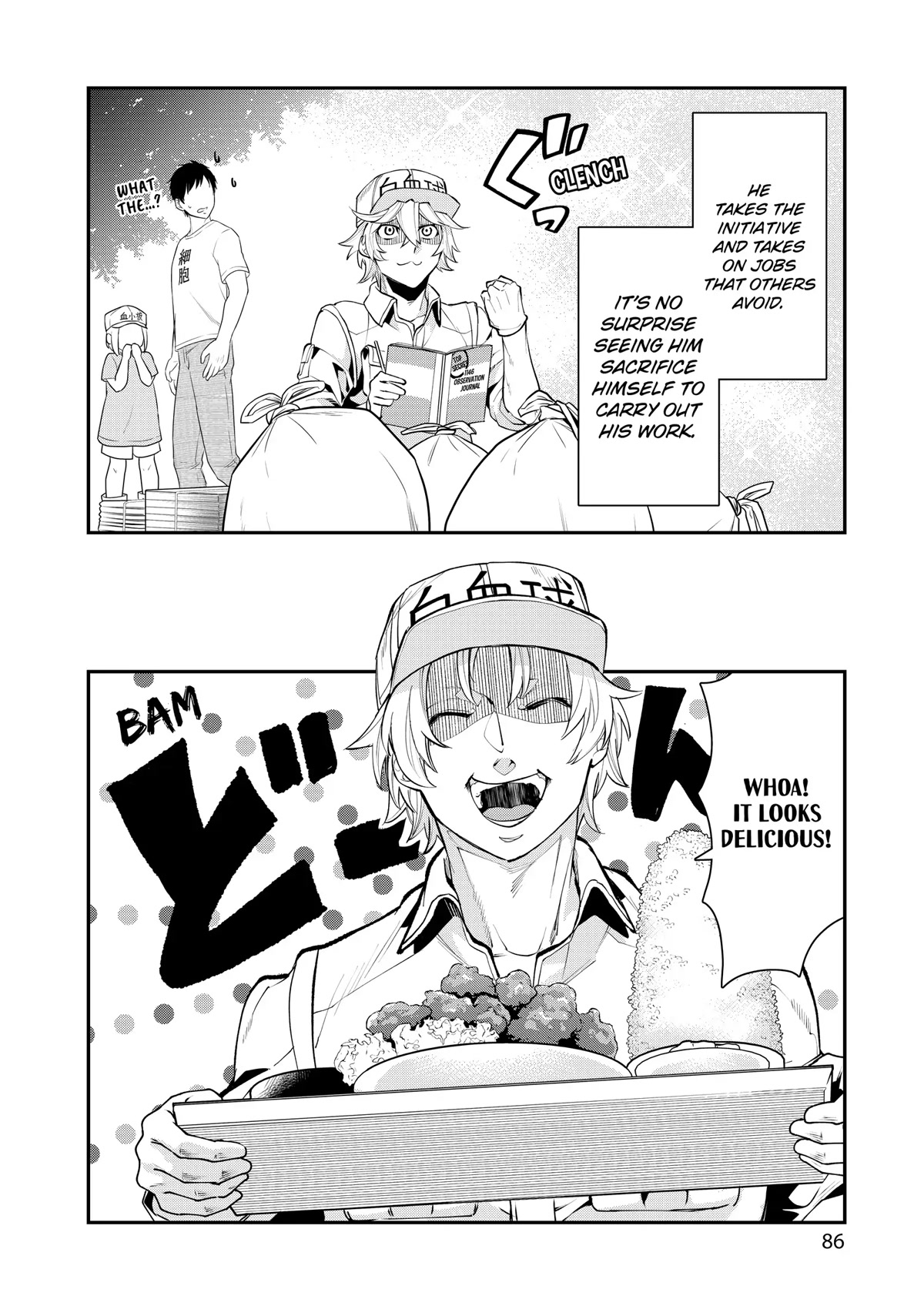 Hataraku Saibou WHITE Chapter 16 page 12 - Chapter 16