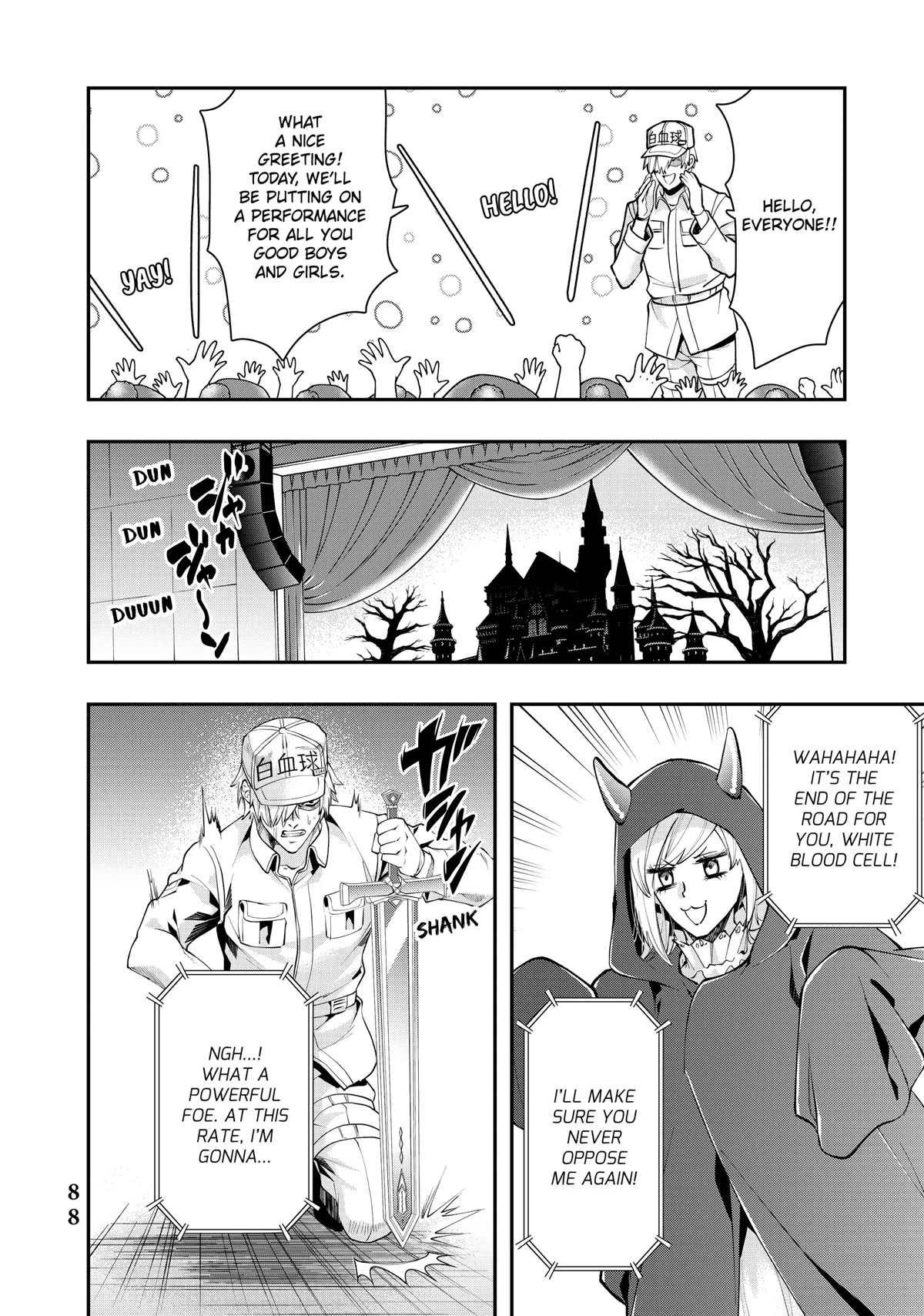 Hataraku Saibou WHITE Chapter 16 page 14 - Chapter 16