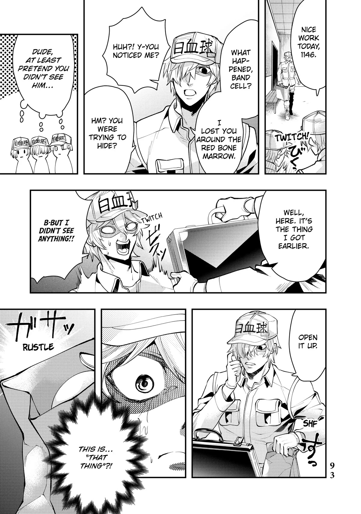 Hataraku Saibou WHITE Chapter 16 page 19 - Chapter 16