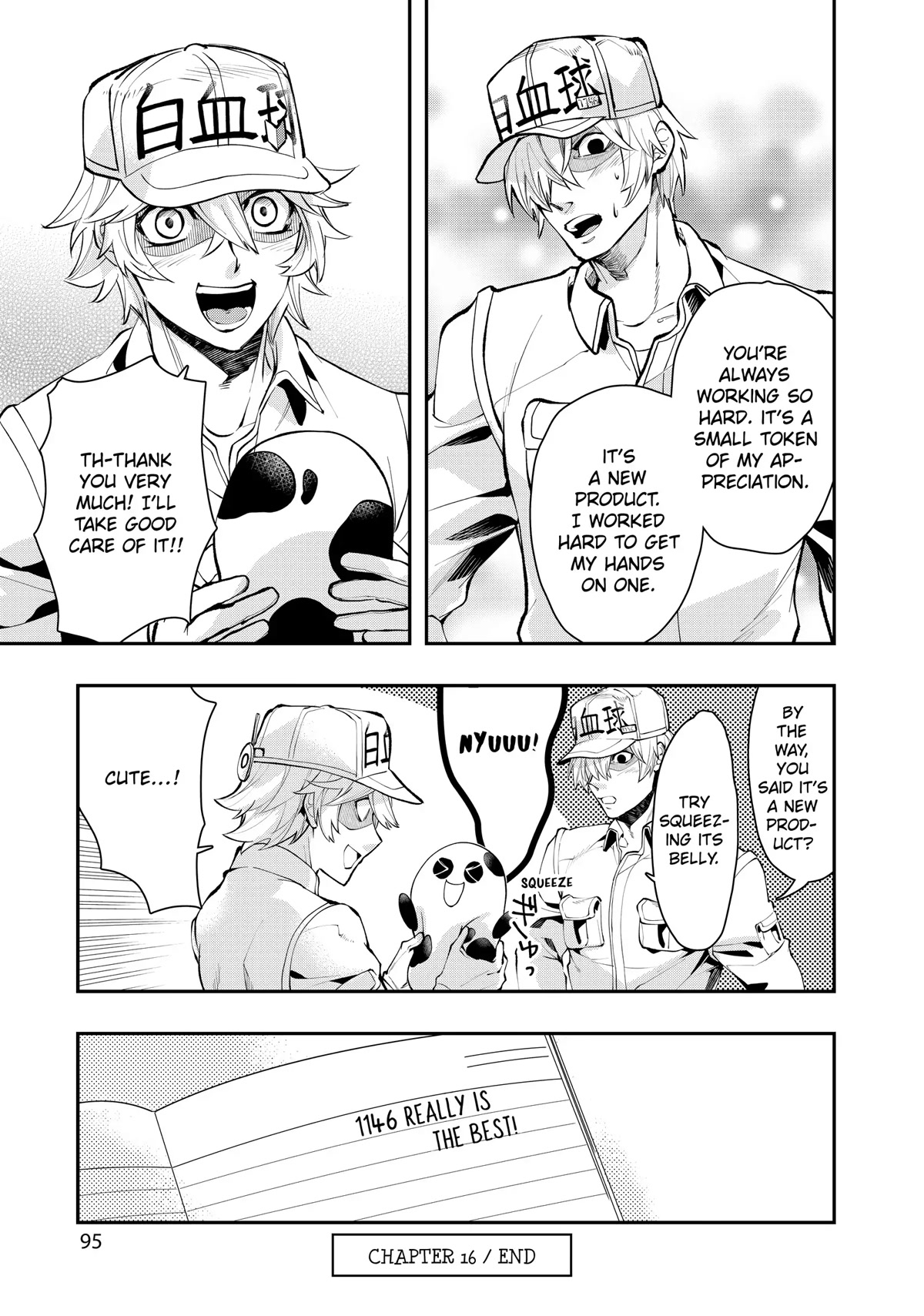 Hataraku Saibou WHITE Chapter 16 page 21 - Chapter 16