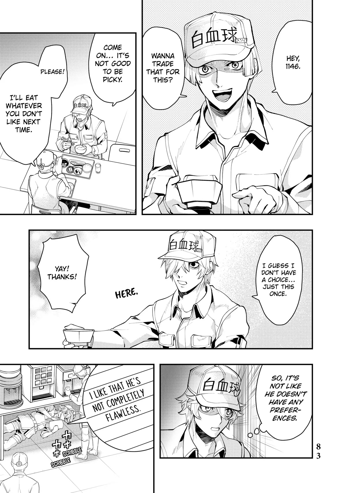 Hataraku Saibou WHITE Chapter 16 page 9 - Chapter 16